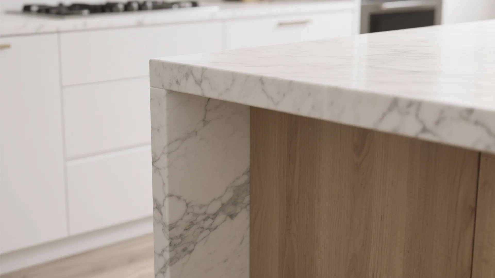 2. Mix Textures: Stone, Wood, and Matte Finishes