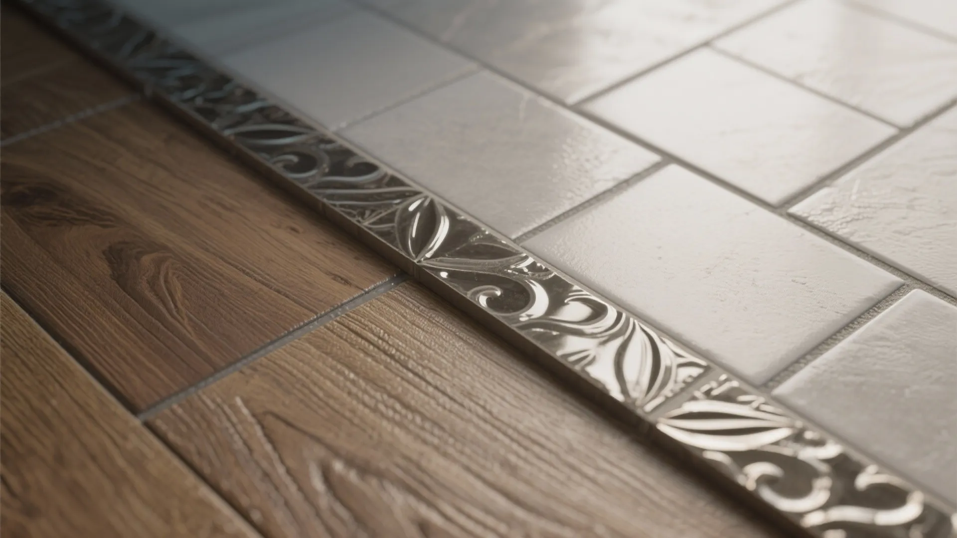 5. Mix textures: matte, polished, and wood-look combinations