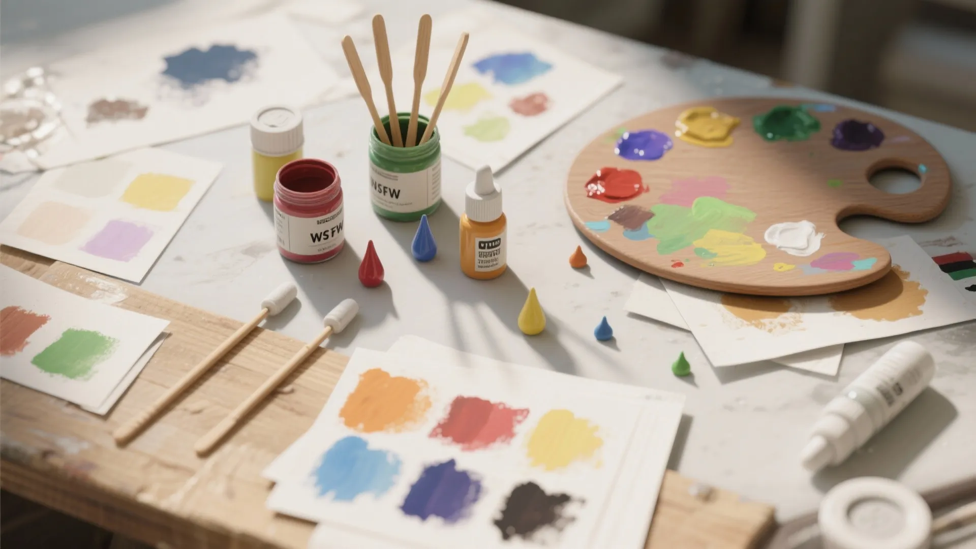 4. Mix tints for custom accents