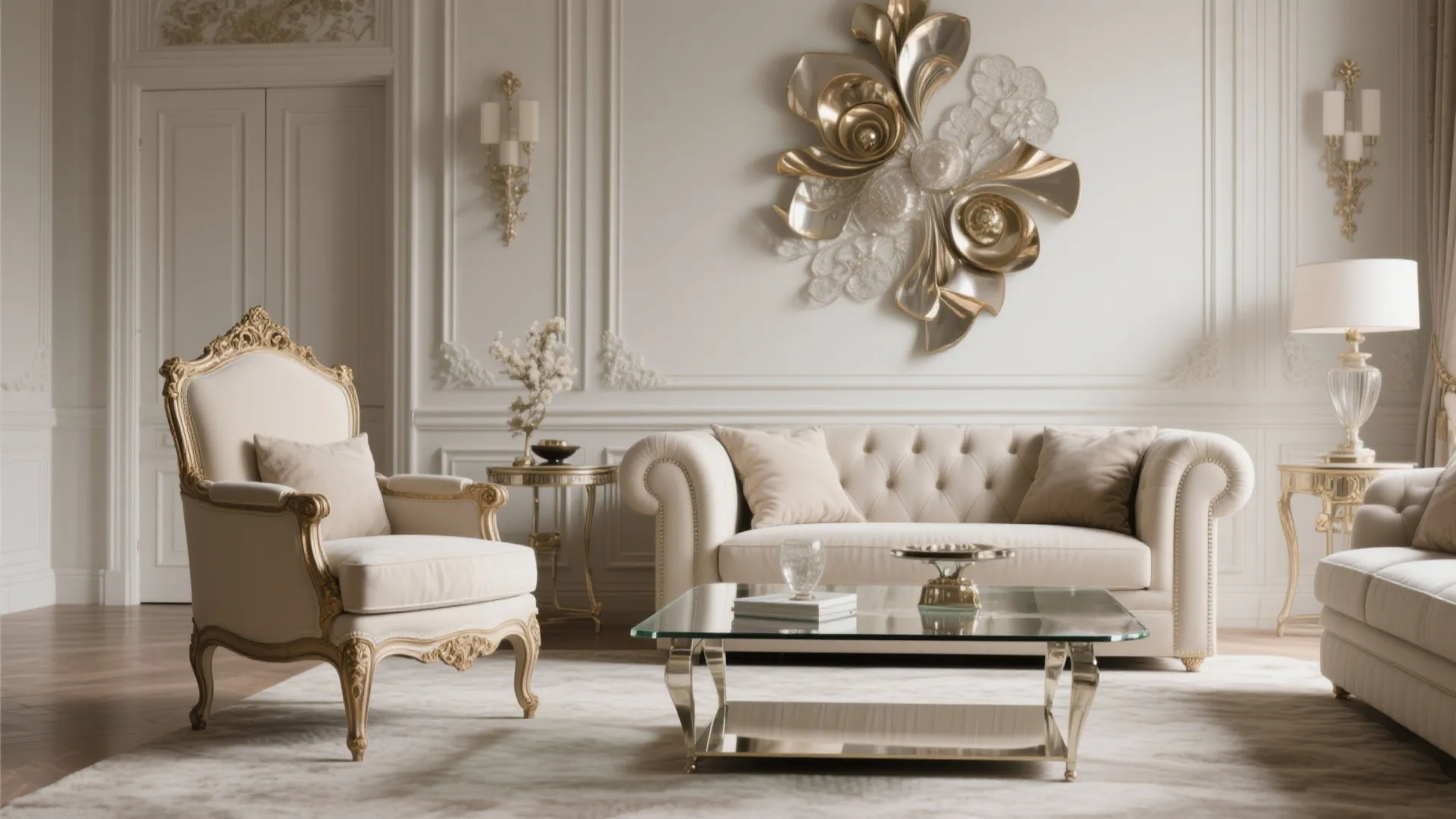 6. Mix of Traditional and Contemporary Pieces