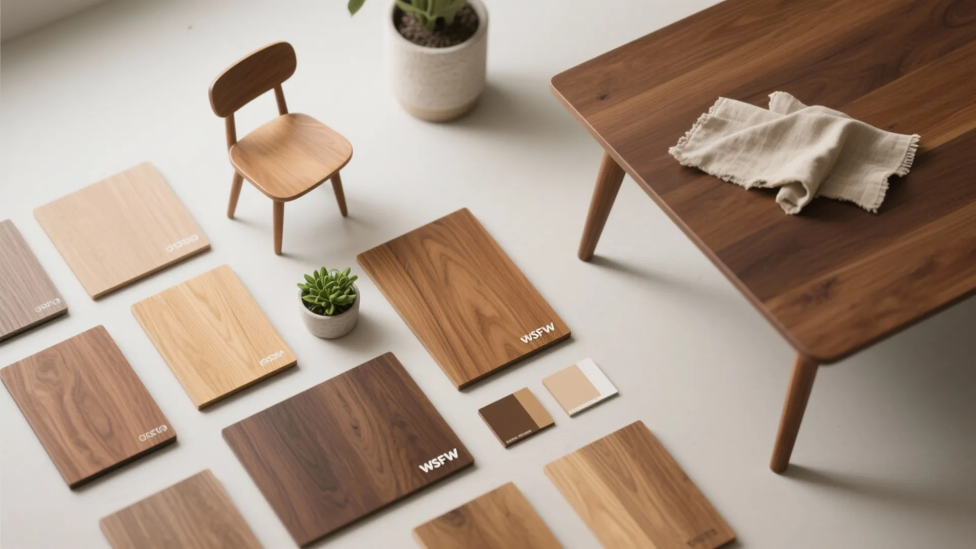 2. Mix Woods, Not Chaos