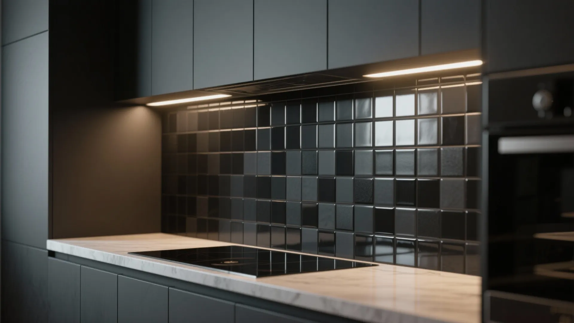 5. Mixed black tones for layered depth