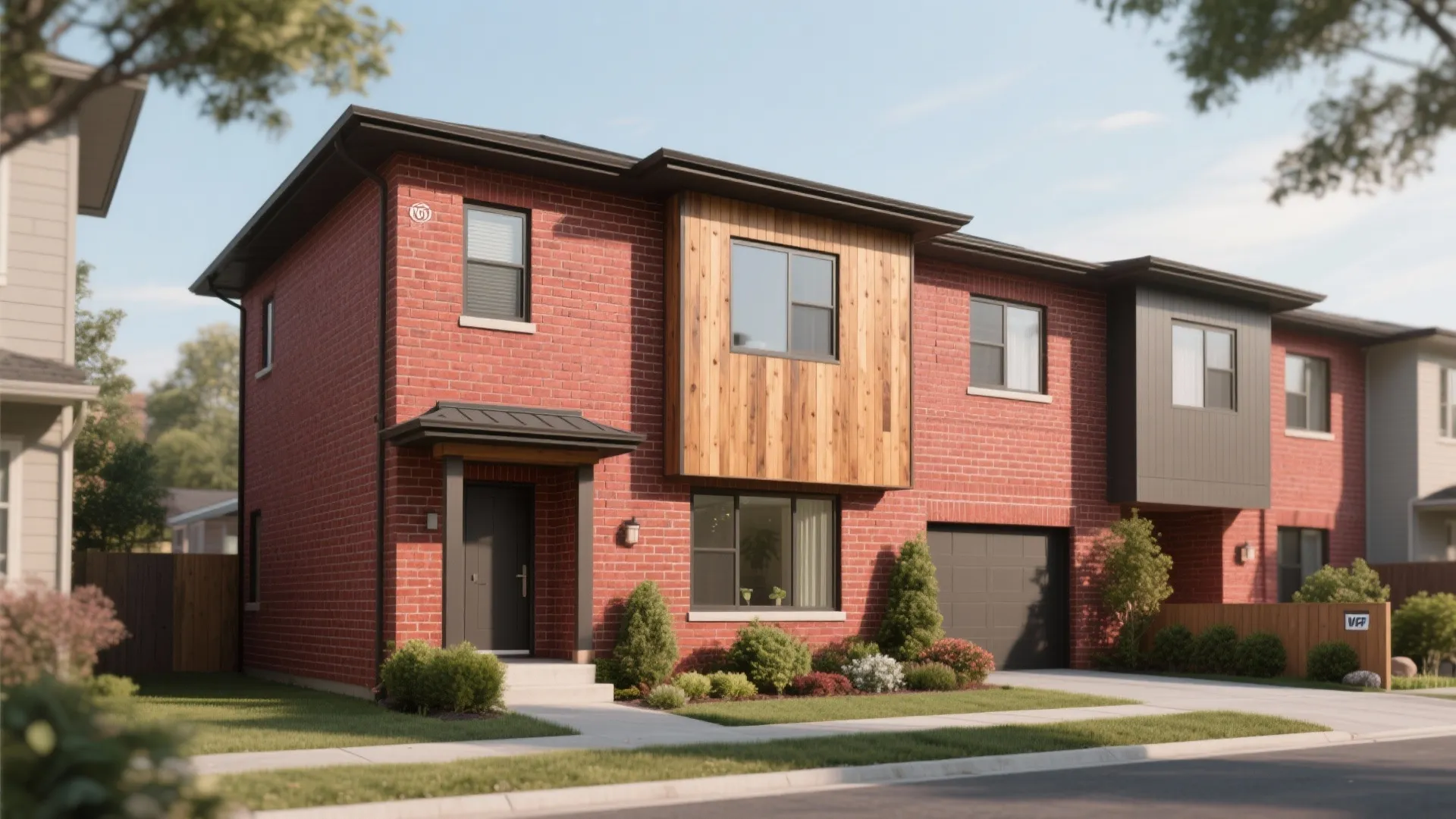 Mixed Material Brick Hybrid