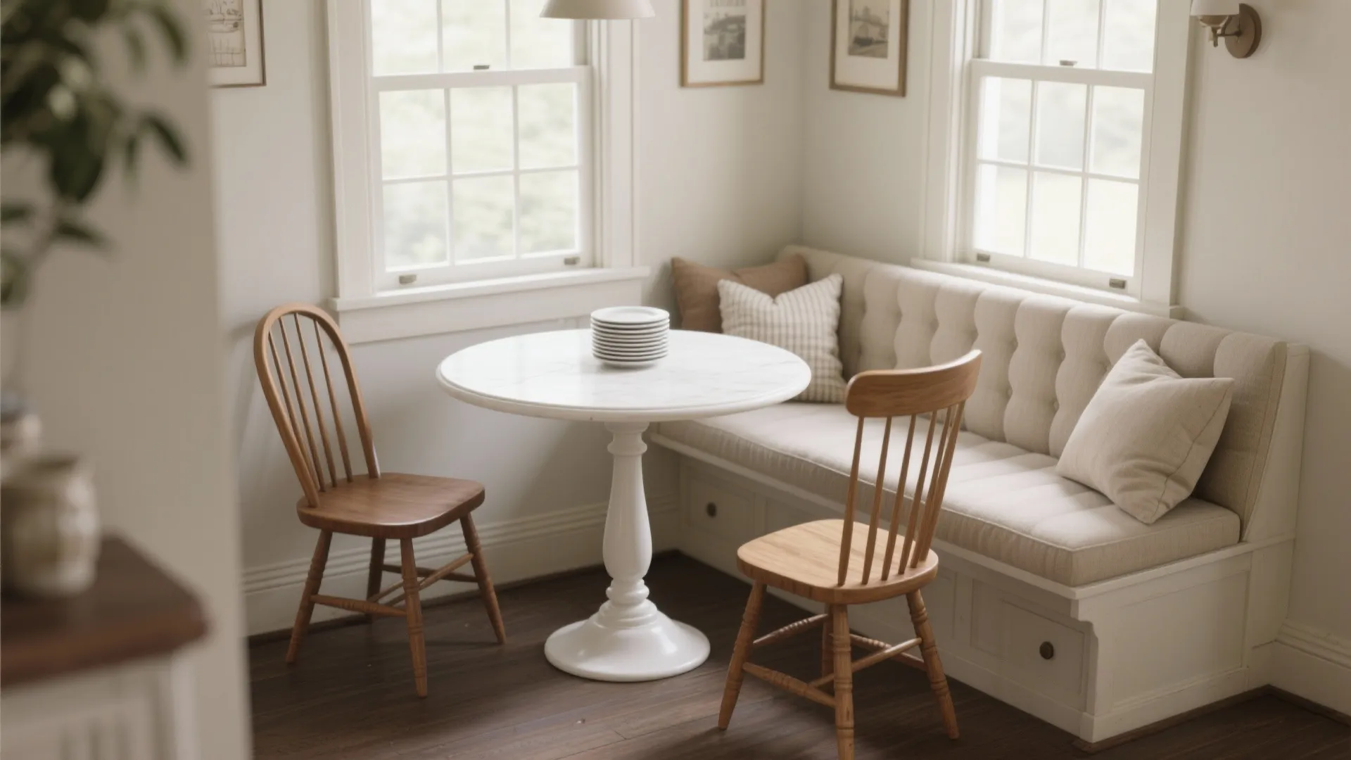 2. Mix chair styles for personality