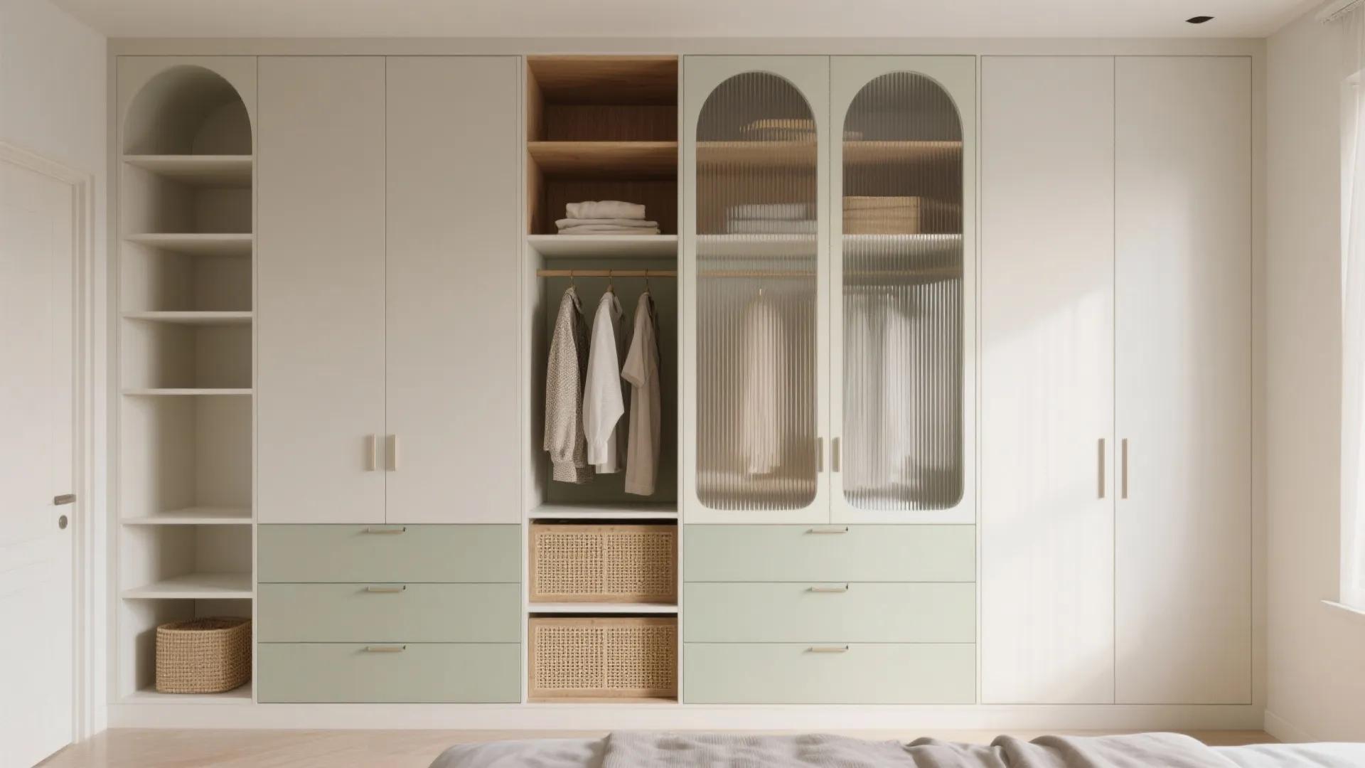 Mix depths and lighten the look