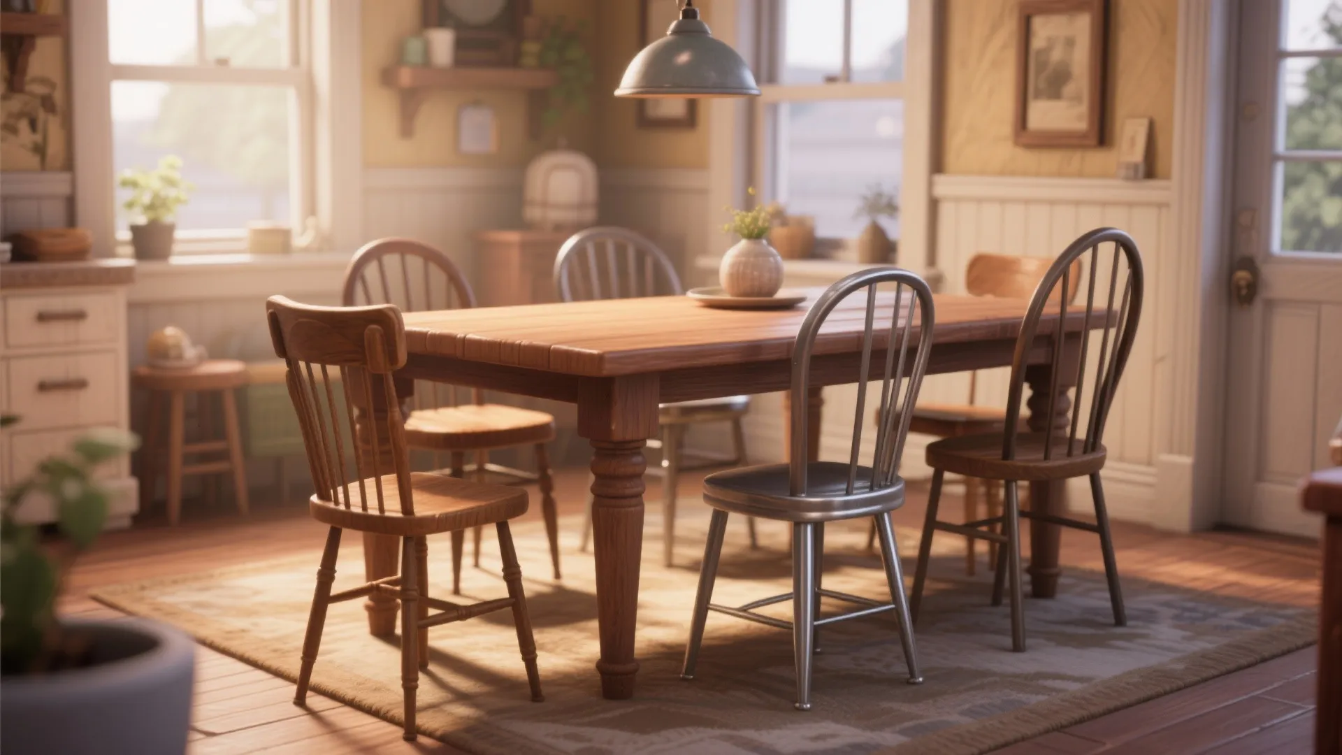 1. Mix and Match Chairs