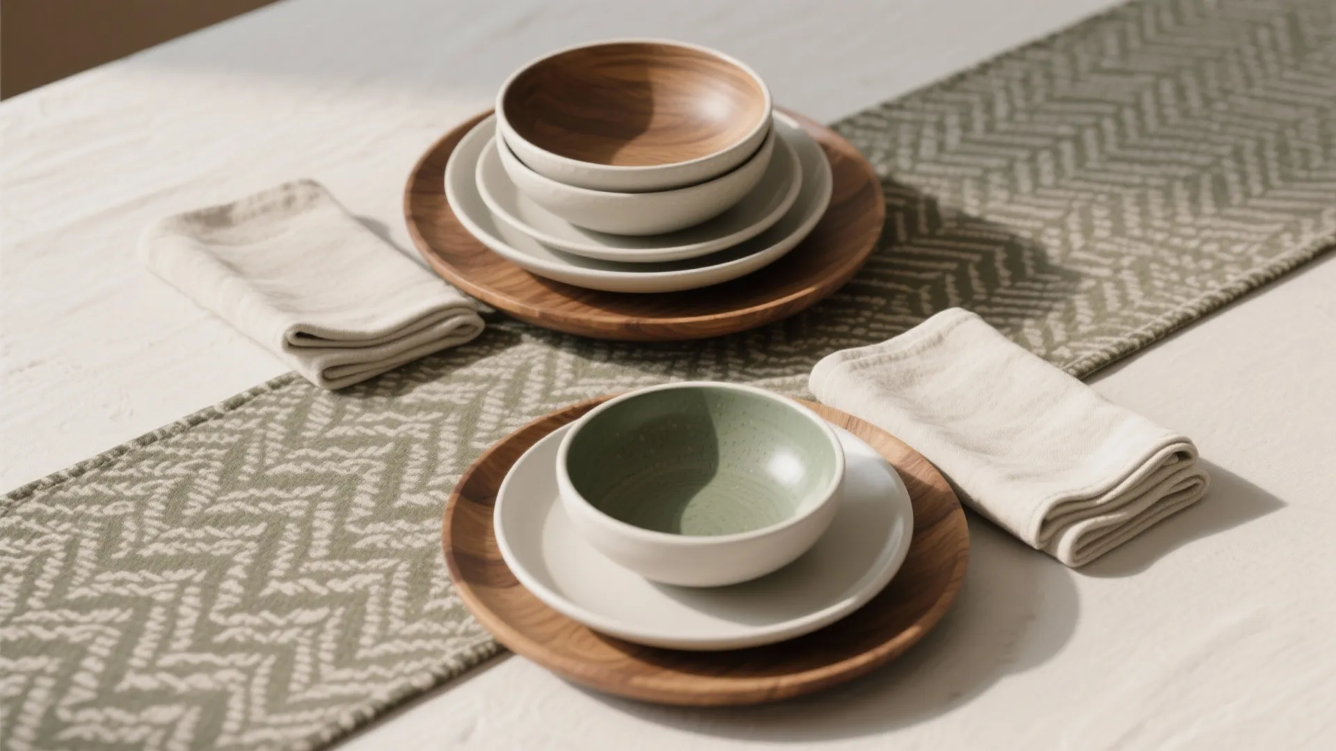 Mix-and-Match Dinnerware Displays