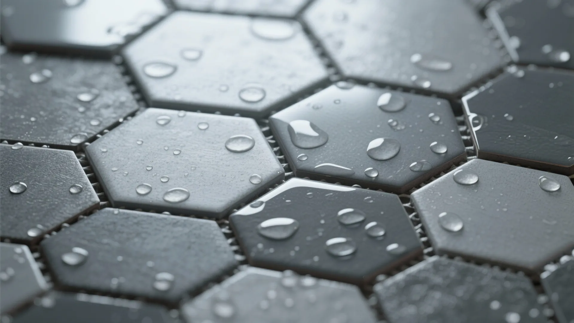 3. Pattern play with mixed finishes