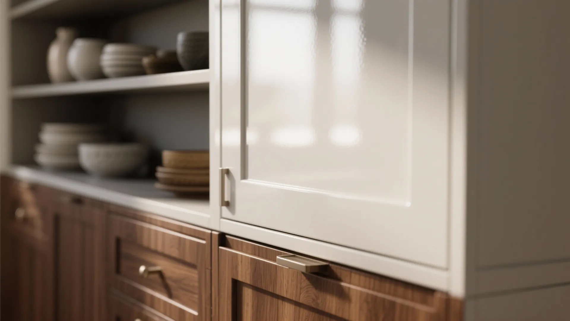 2. Mix finishes for depth