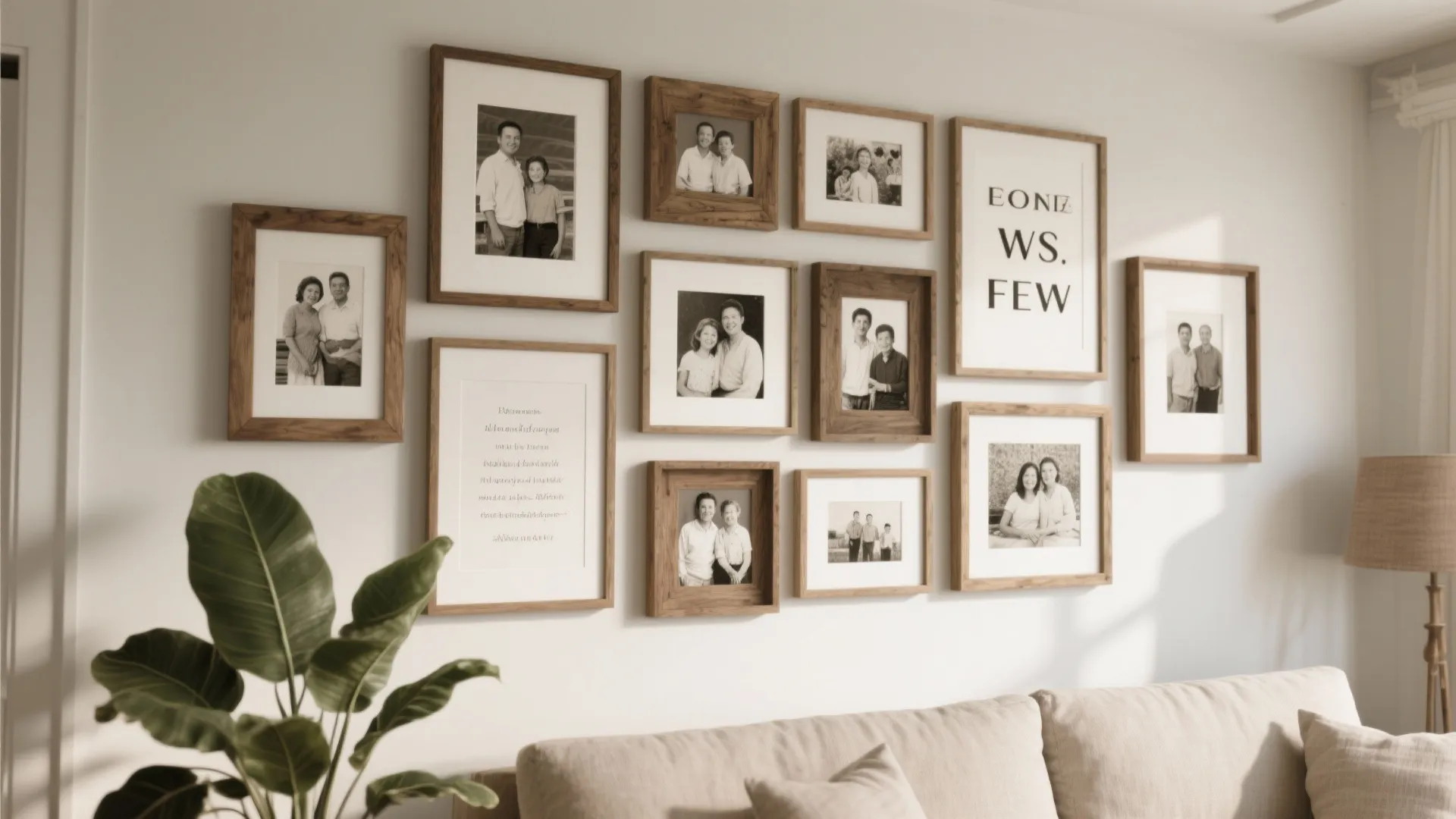 2. Mixed-Frame Family Gallery