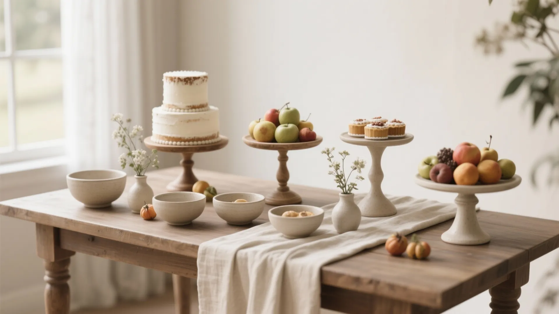 DIY Table Scape with Mixed Heights