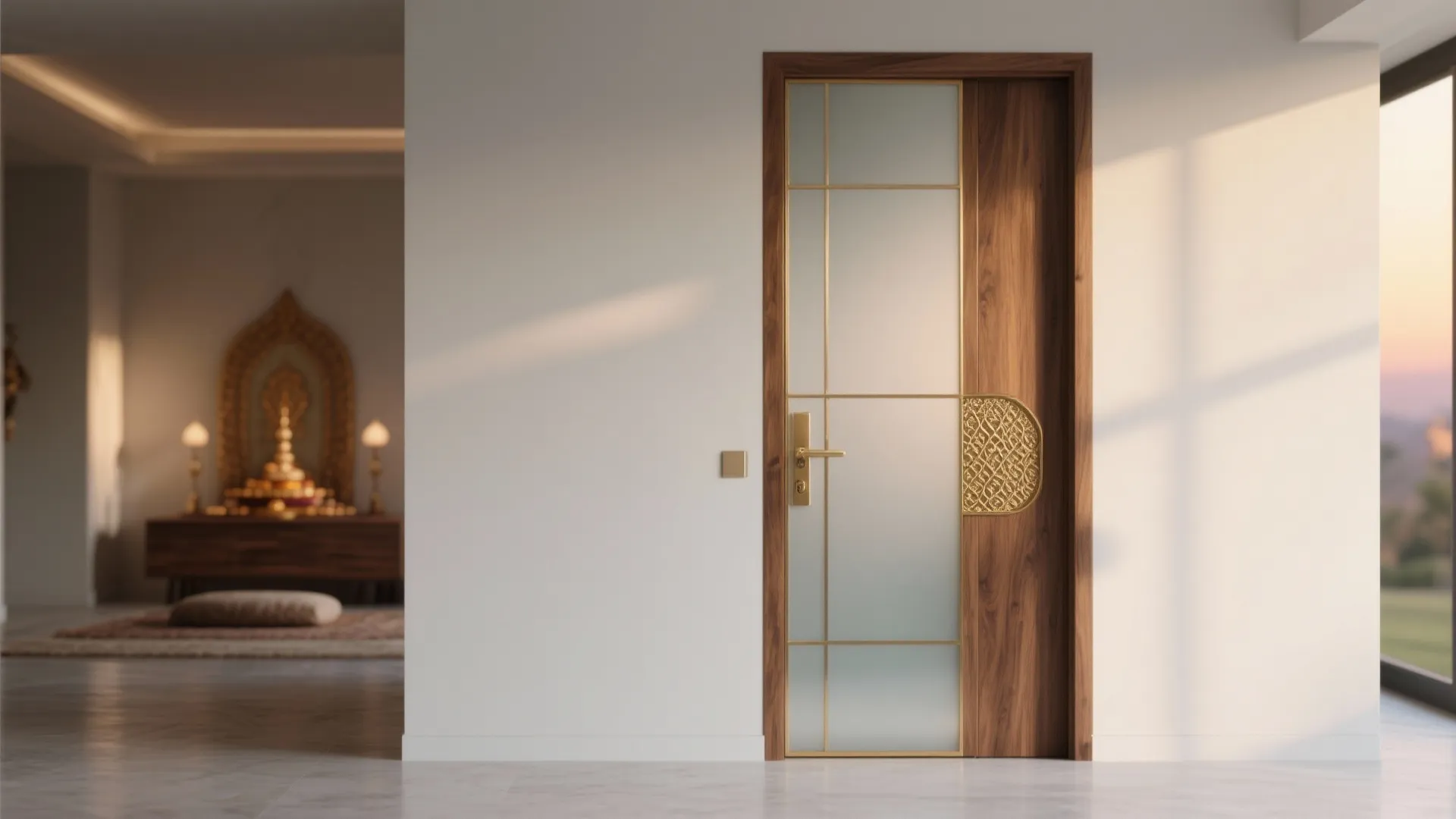 Mixed Materials with Subtle Inlays