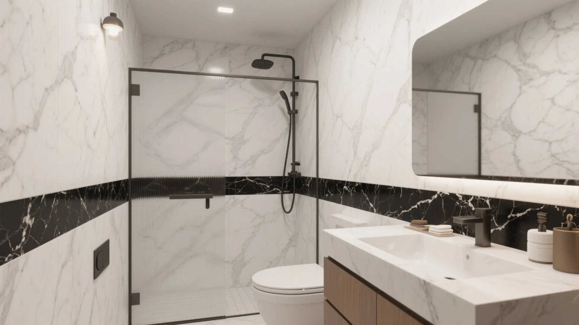 5. Mixed Marble Patterns