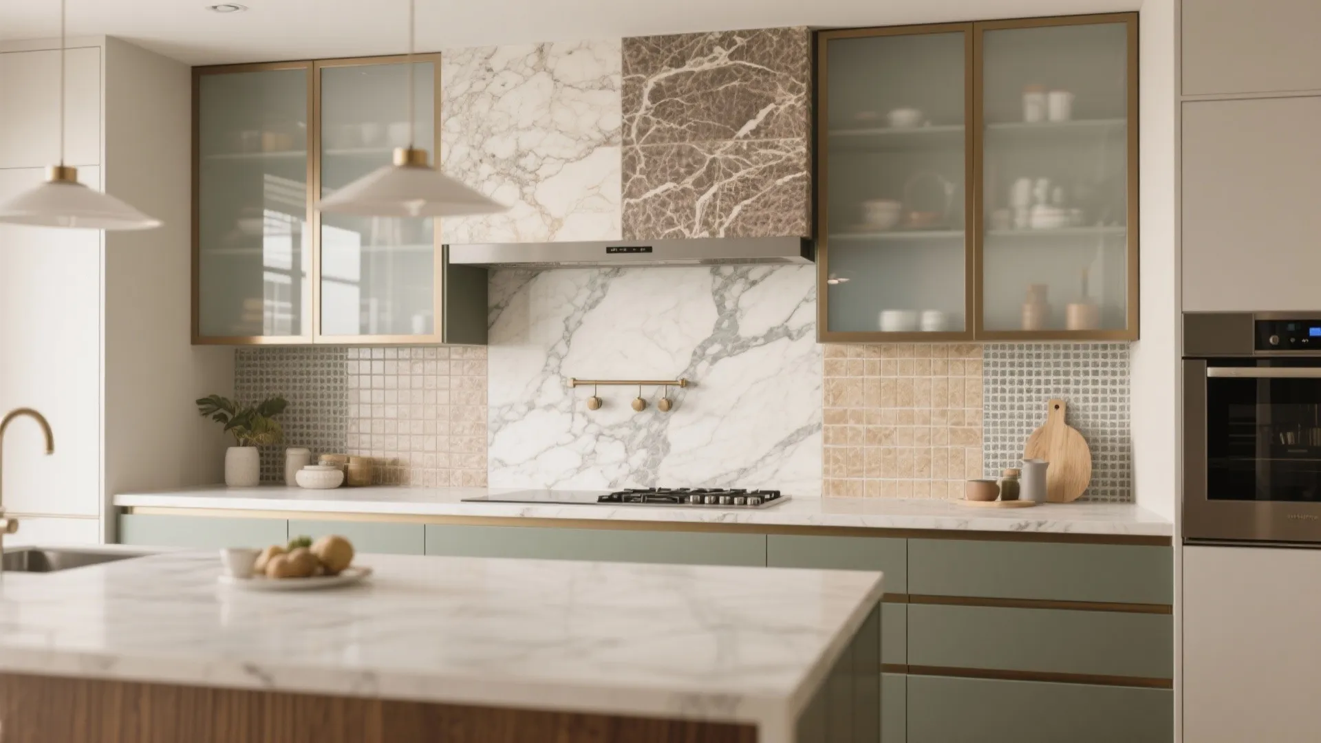 10. Mixed-Material Backdrop