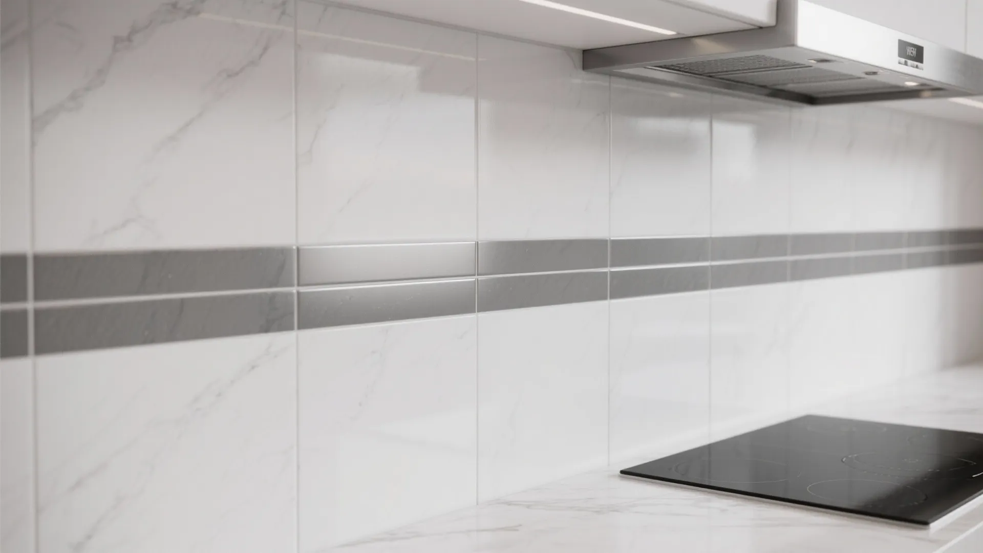 8. Mixed Material Strip Accent