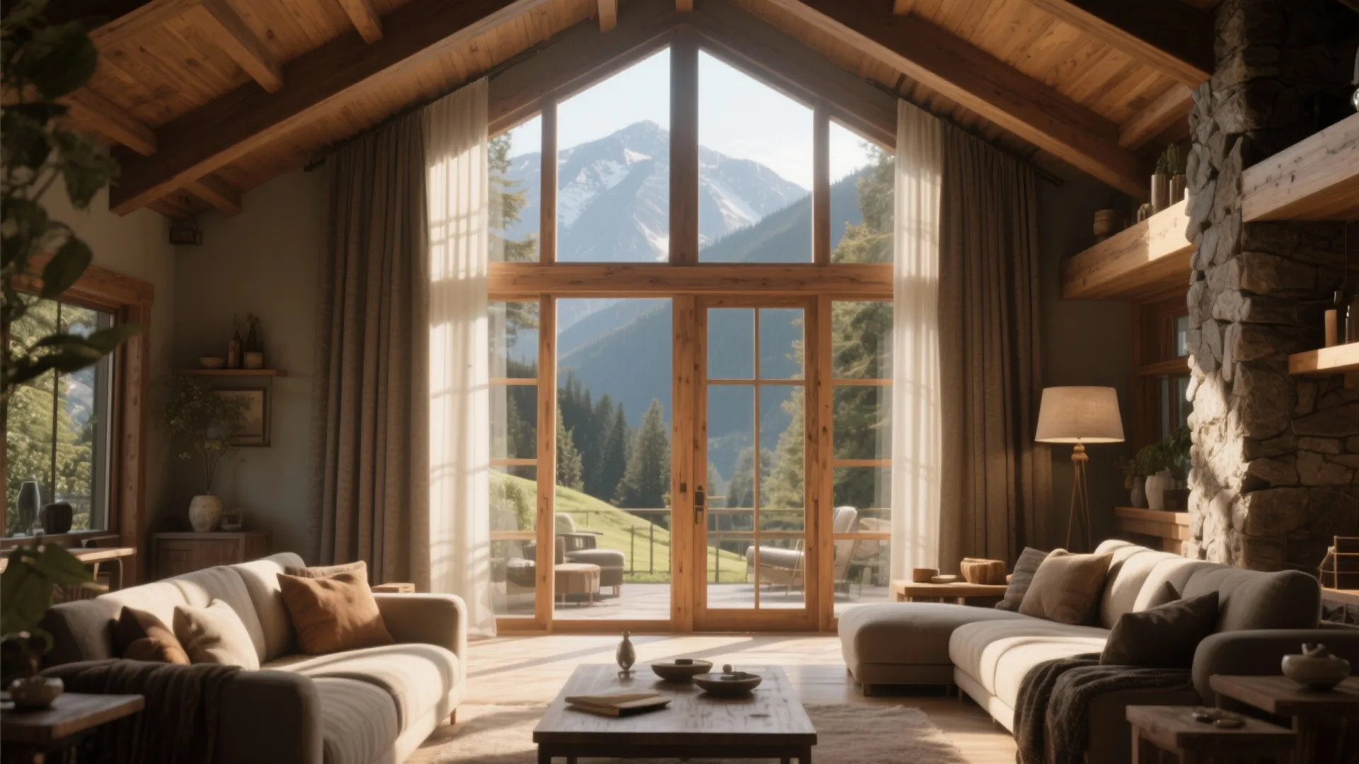 Mixed Material Curtain Walls