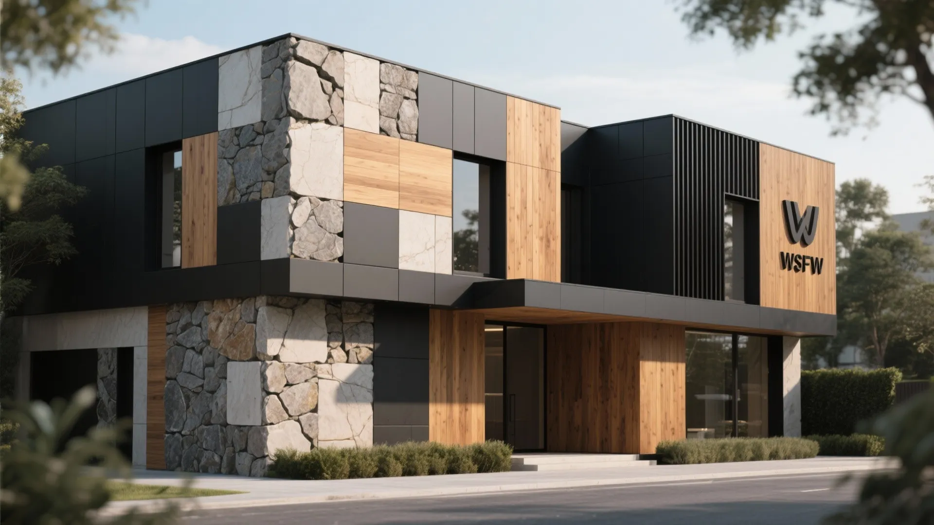 Mixed Material Mosaic