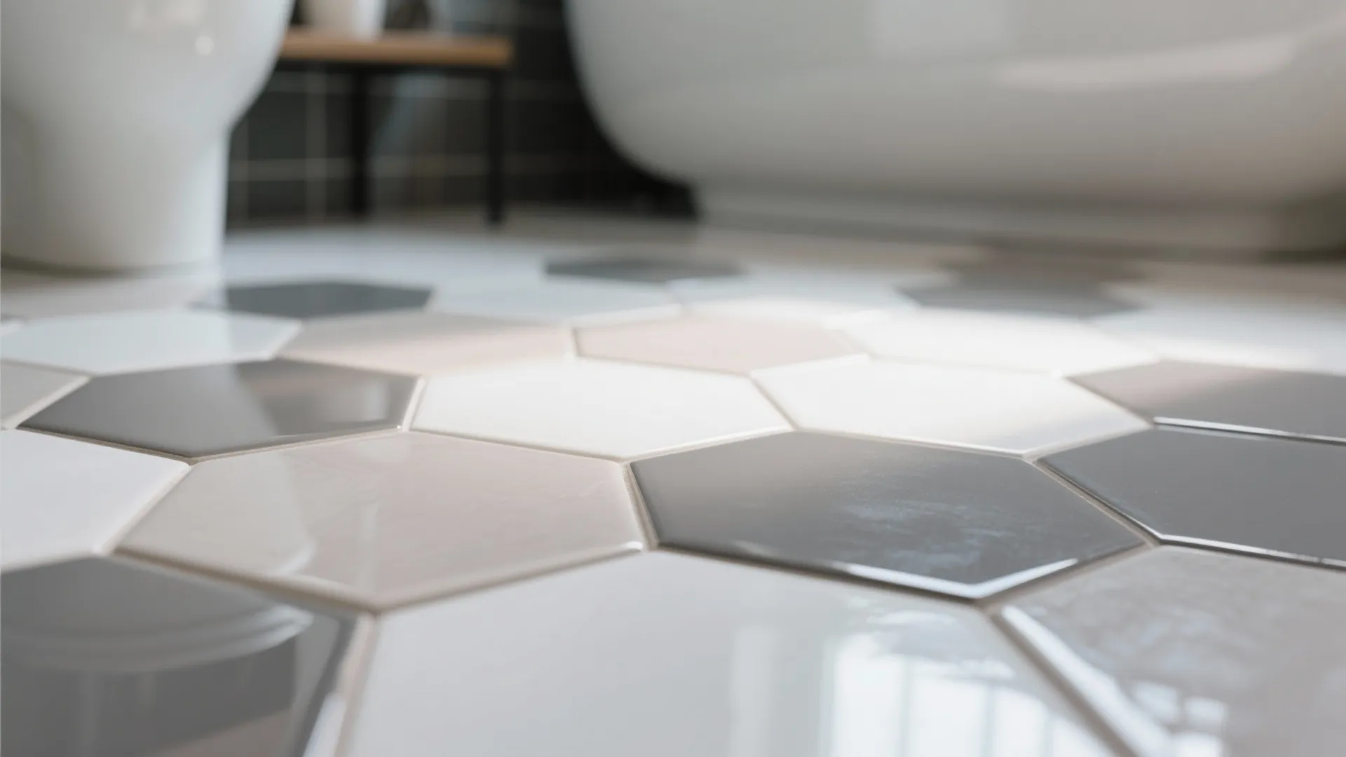 6. Mixed Material Hexagons