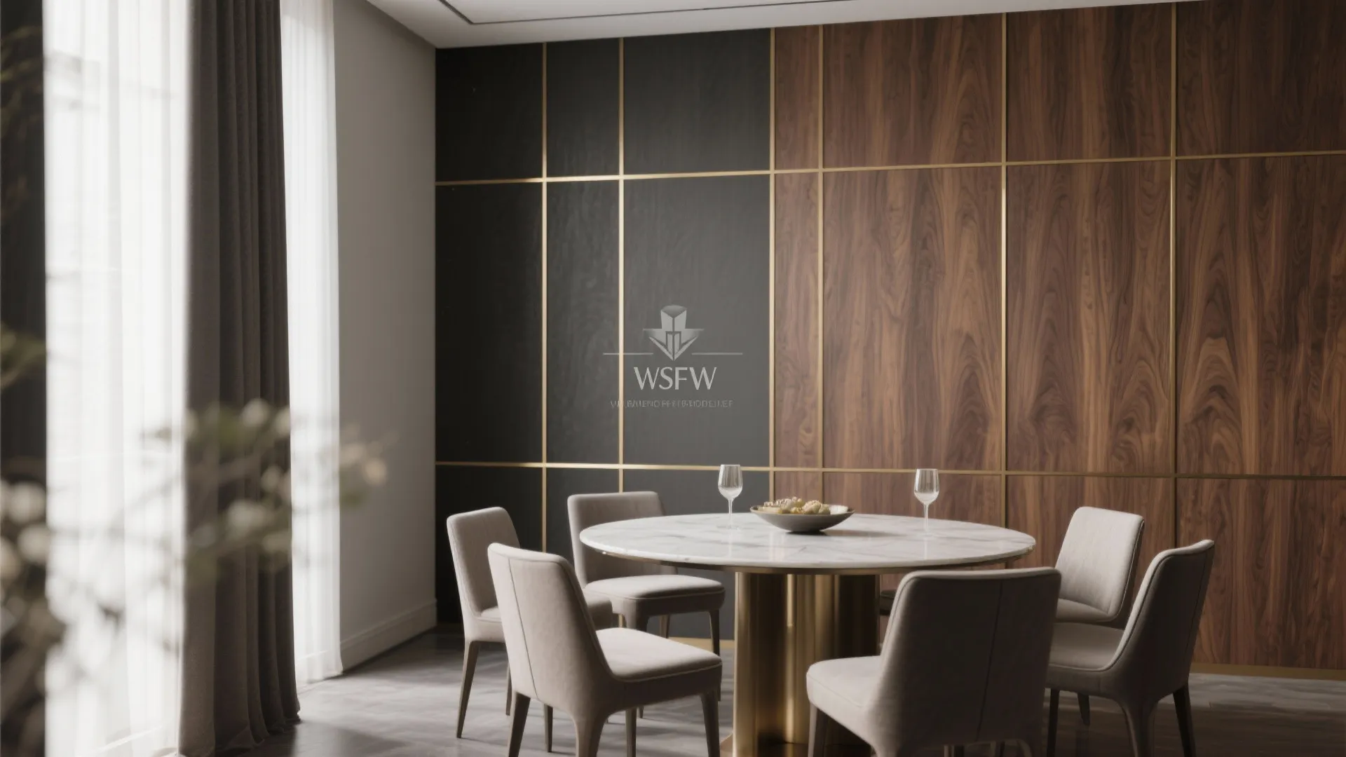 10. Mixed Material Paneling