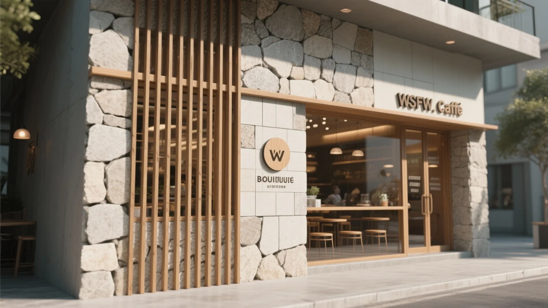 Mixed Material Accent Walls