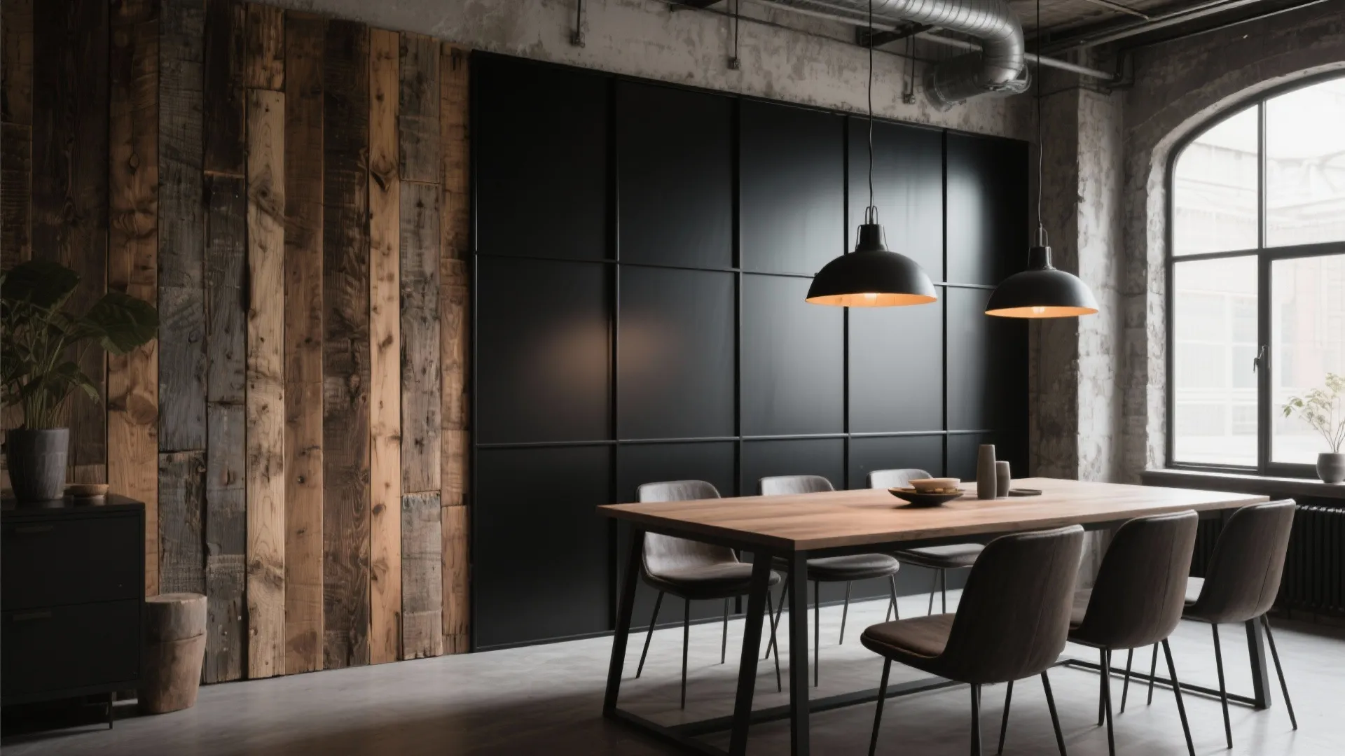 Tip 3: Statement Wall with Mixed Materials