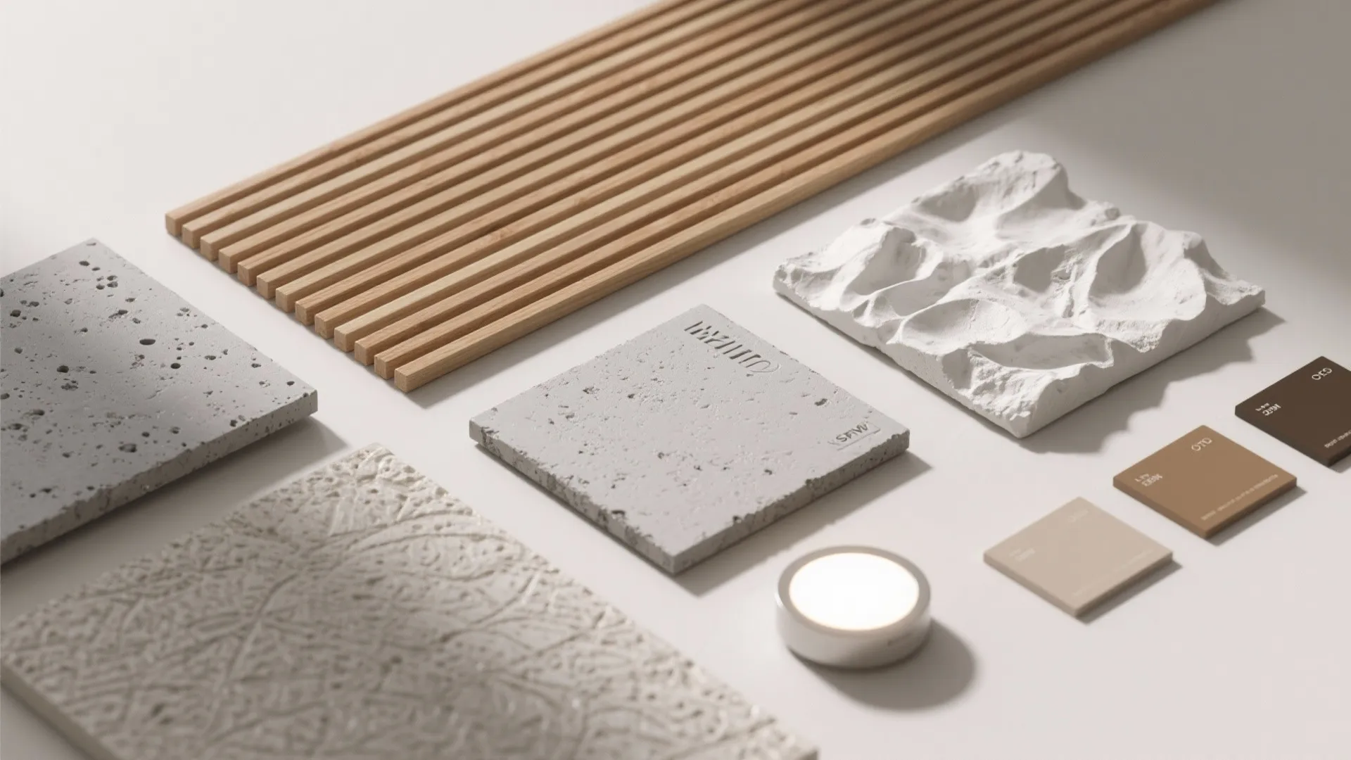 4. Textured Feature Walls with Mixed Materials