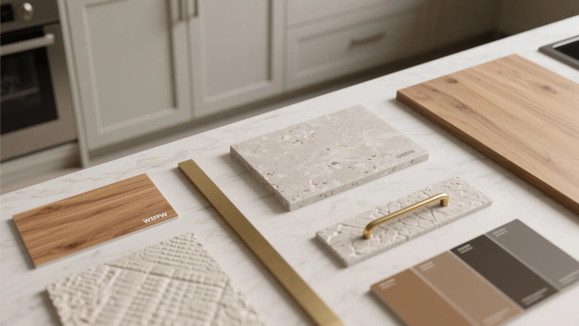 5. Mixed materials to define zones