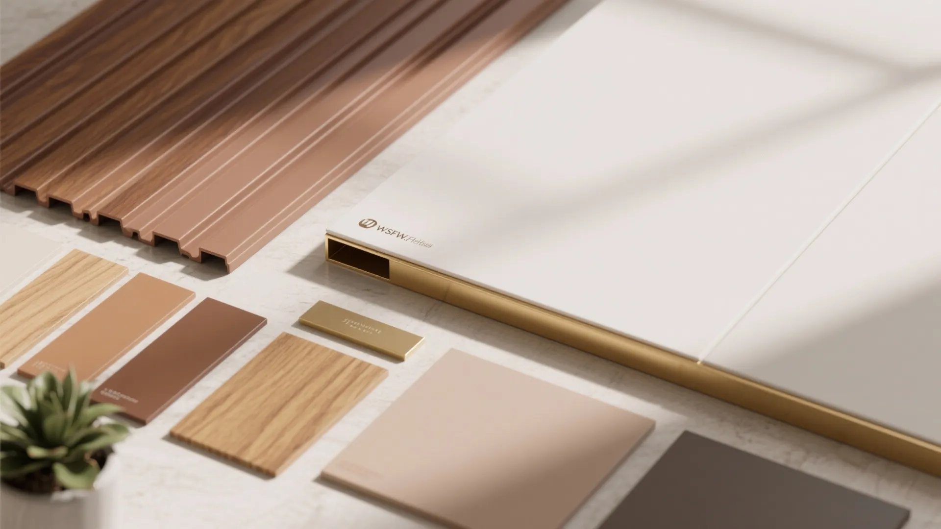 Mixed-Material Warmth: Wood Looks, Metal Trims, and Color Blocking