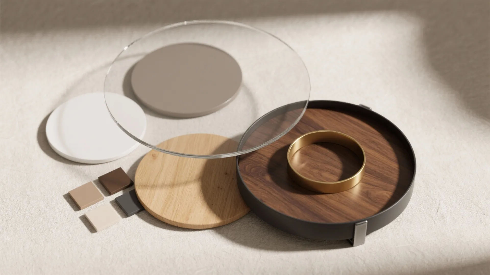 Mixed Materials & Round Tops: Light, Airy, Easy Flow