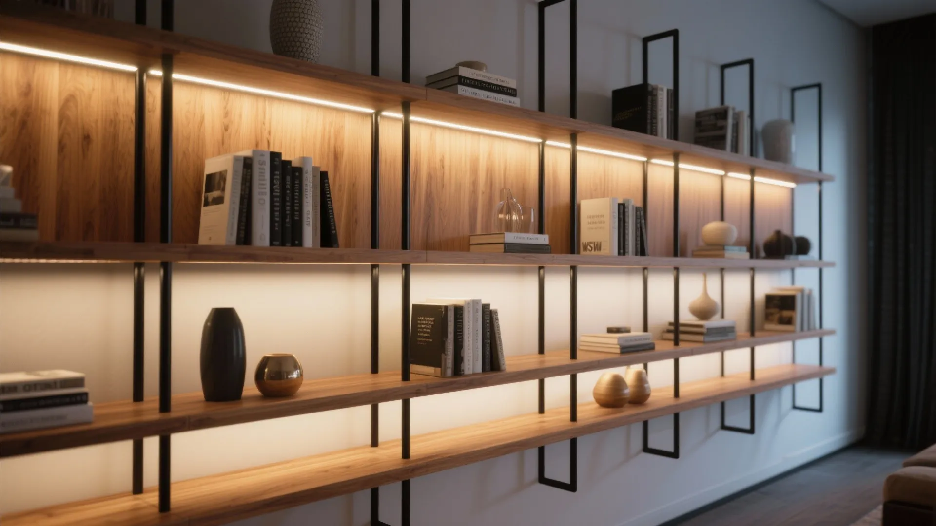 Mixed Materials with Integrated Lighting