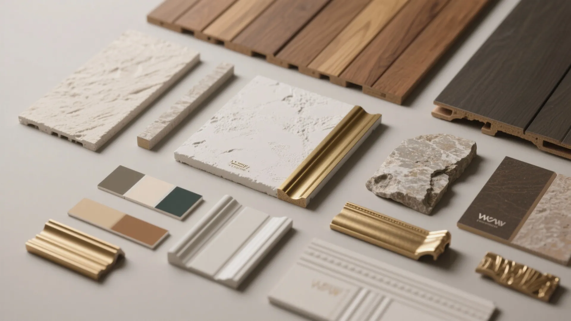5. Mixed Materials: Timber, Plaster and Metal Accents