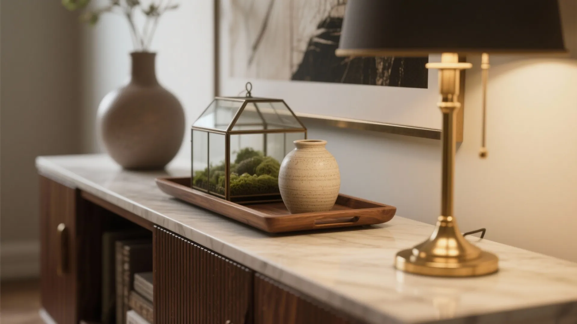 4. Mixed Materials Display