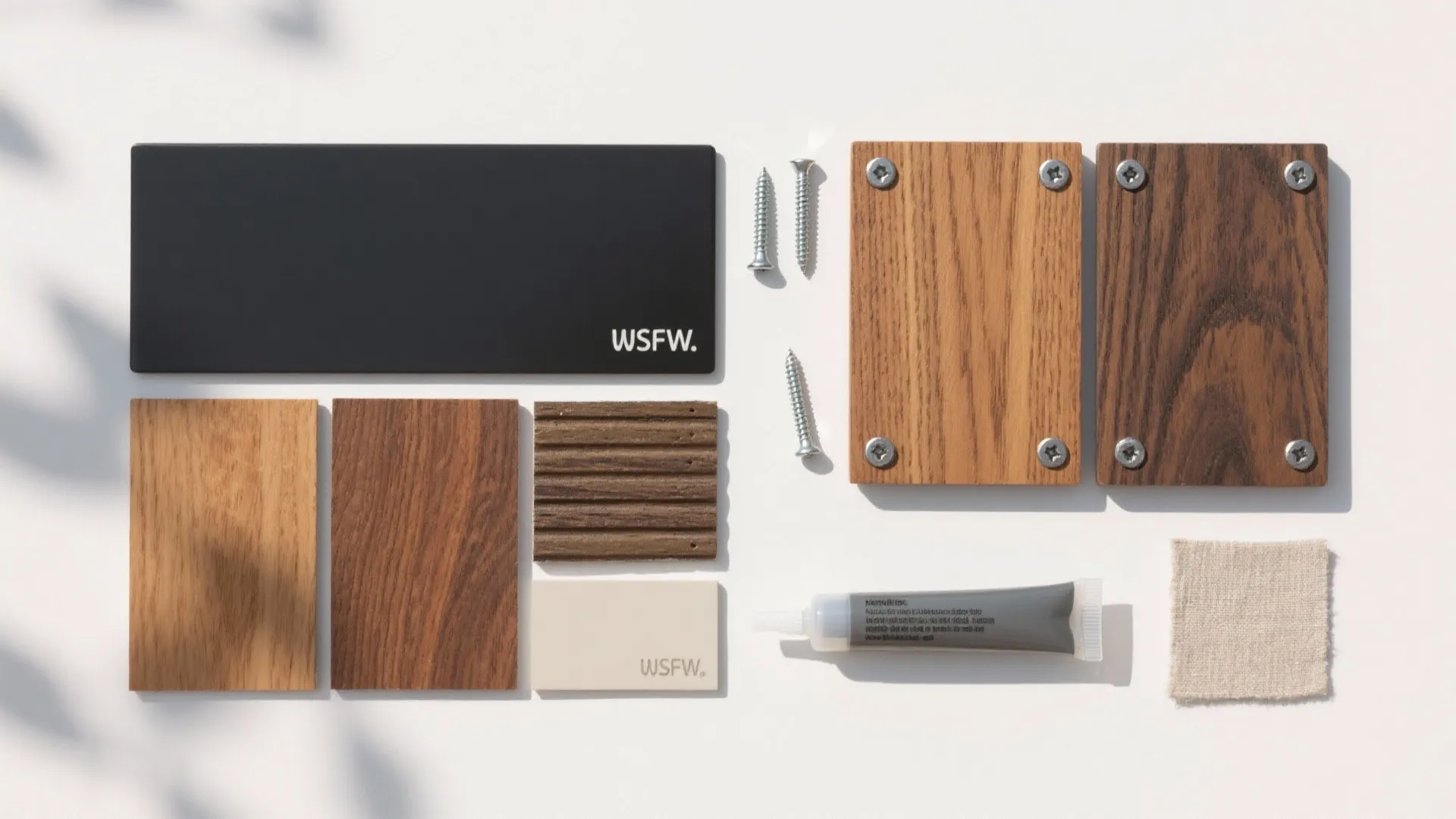 Mixed Materials: Metal + Wood Accents