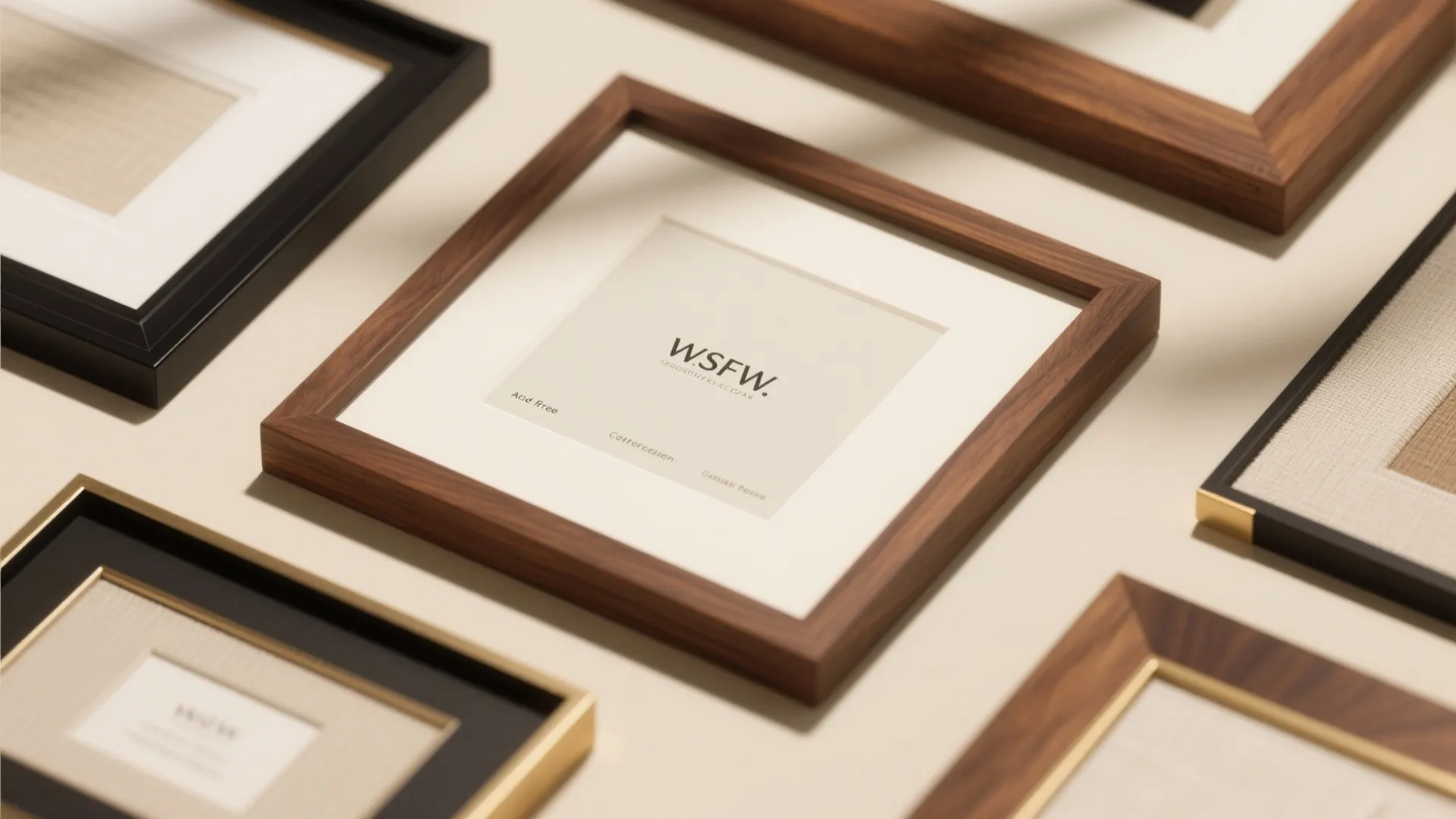 Mixed Materials: Wood, Metal, and Fabric Mats