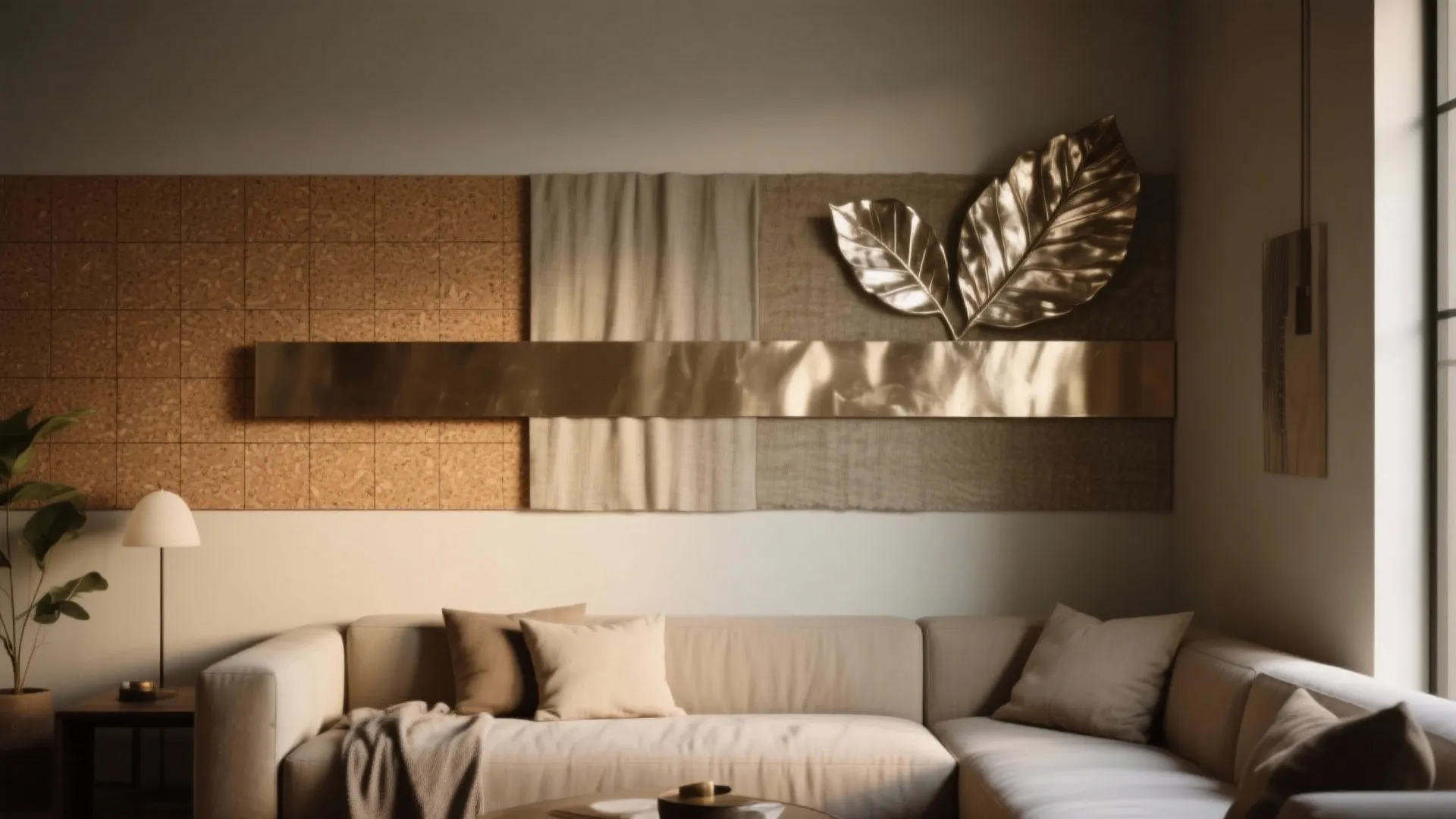 5. Mixed-Media Accent Wall