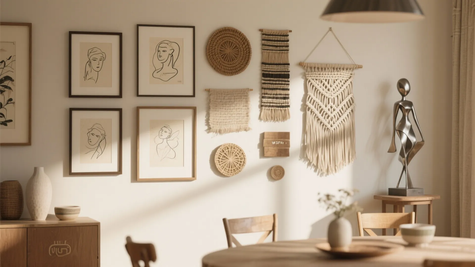 Mixed Media Art Arrangement