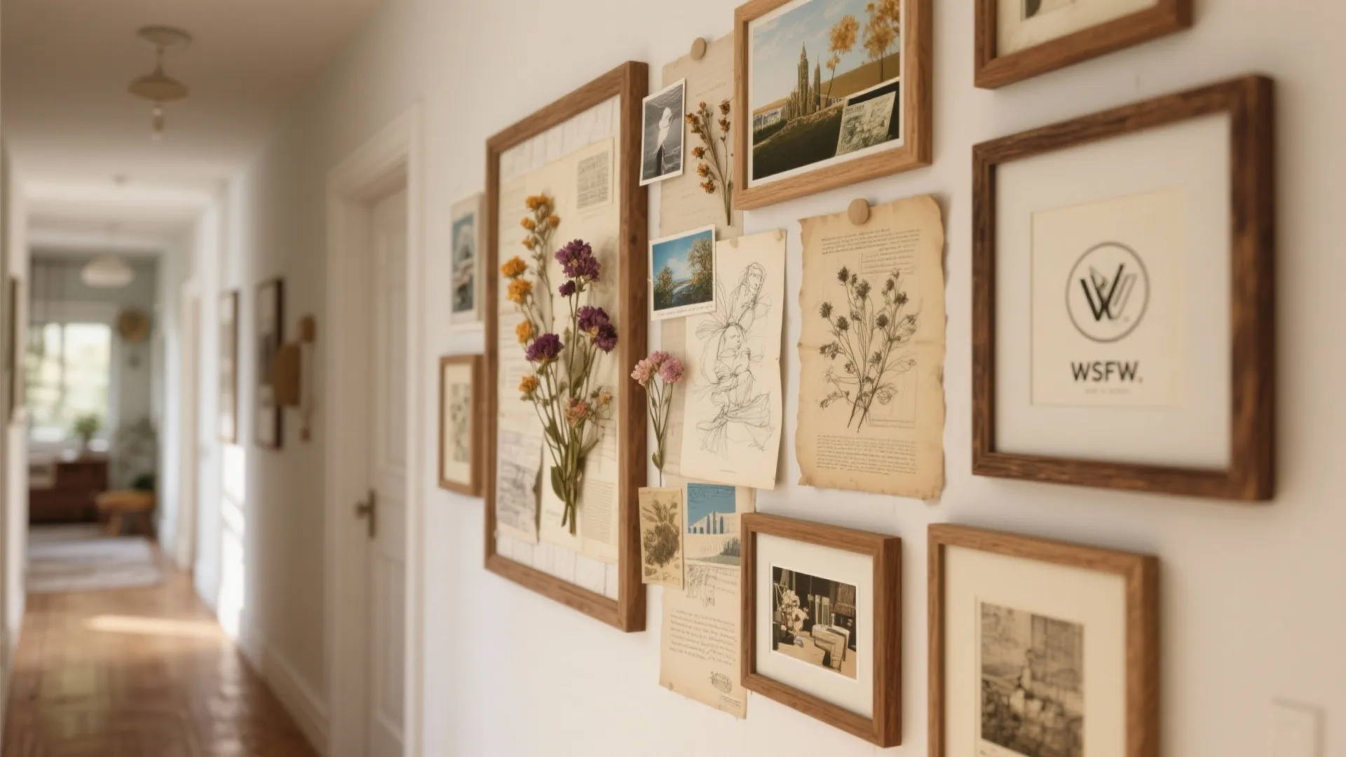 Mixed-Media Collage Frames