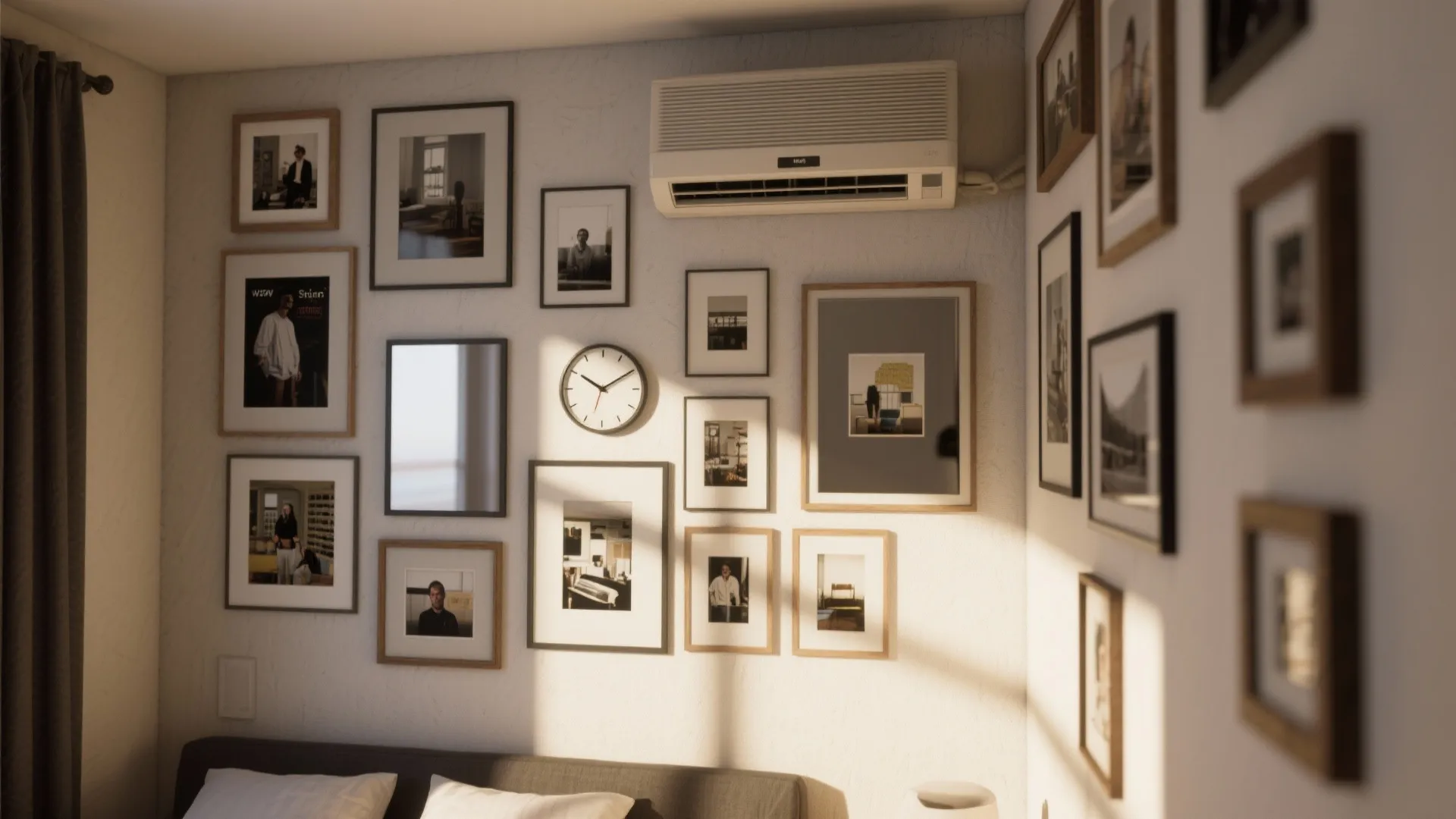 Idea 4: Mixed Media Collage Wall