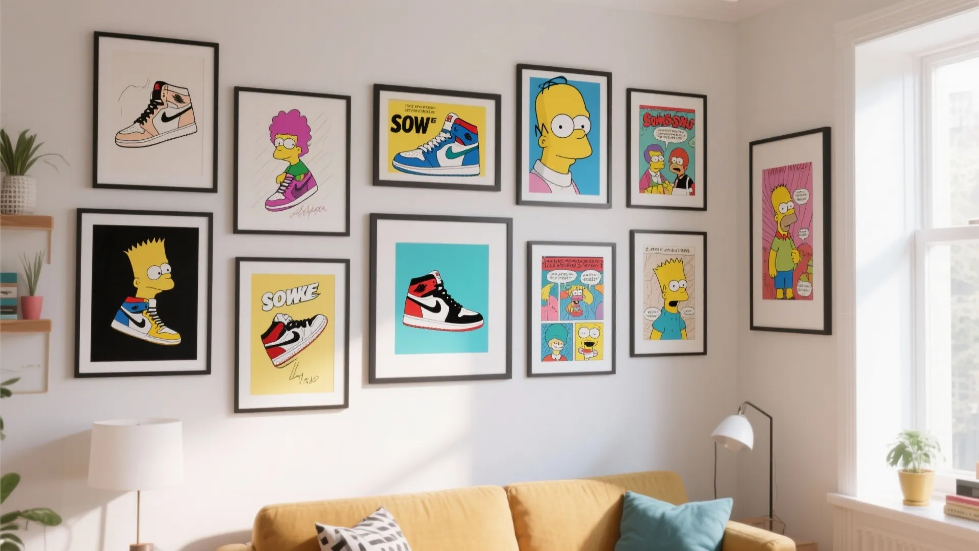 8. Mixed Media Art Frames