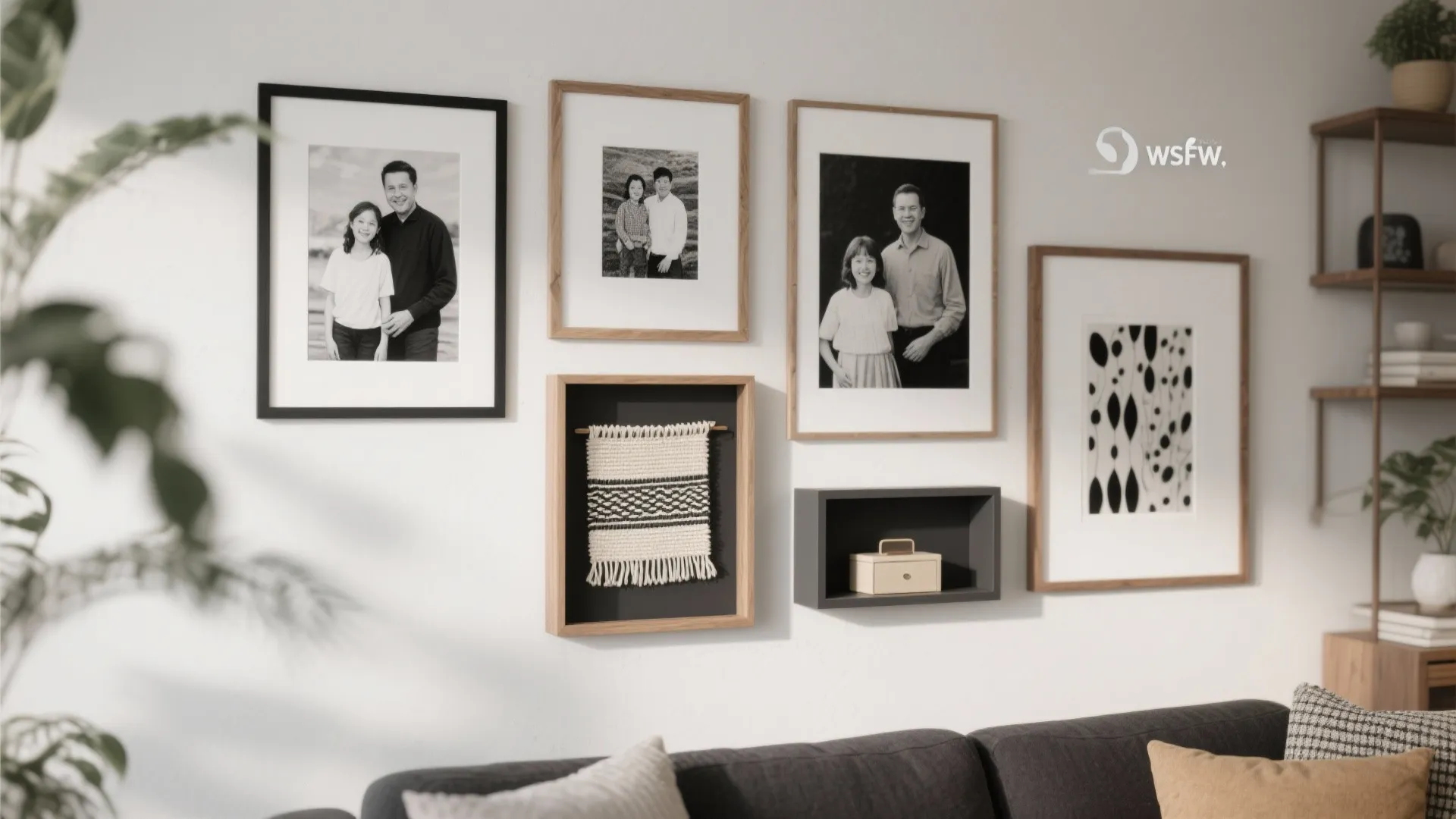 5) Mix of art, photos, and textures for storytelling