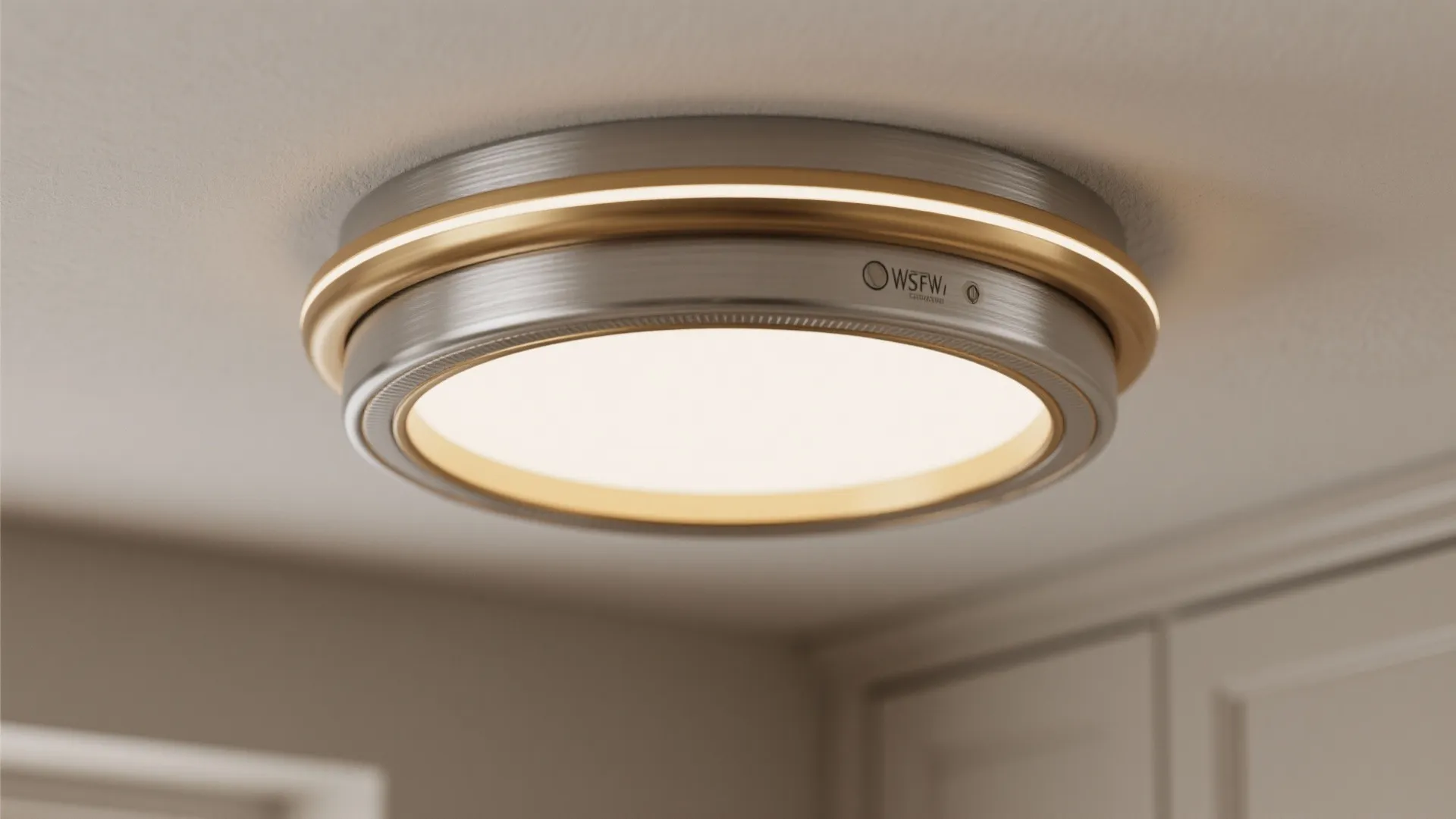 Statement flush mounts in mixed metals