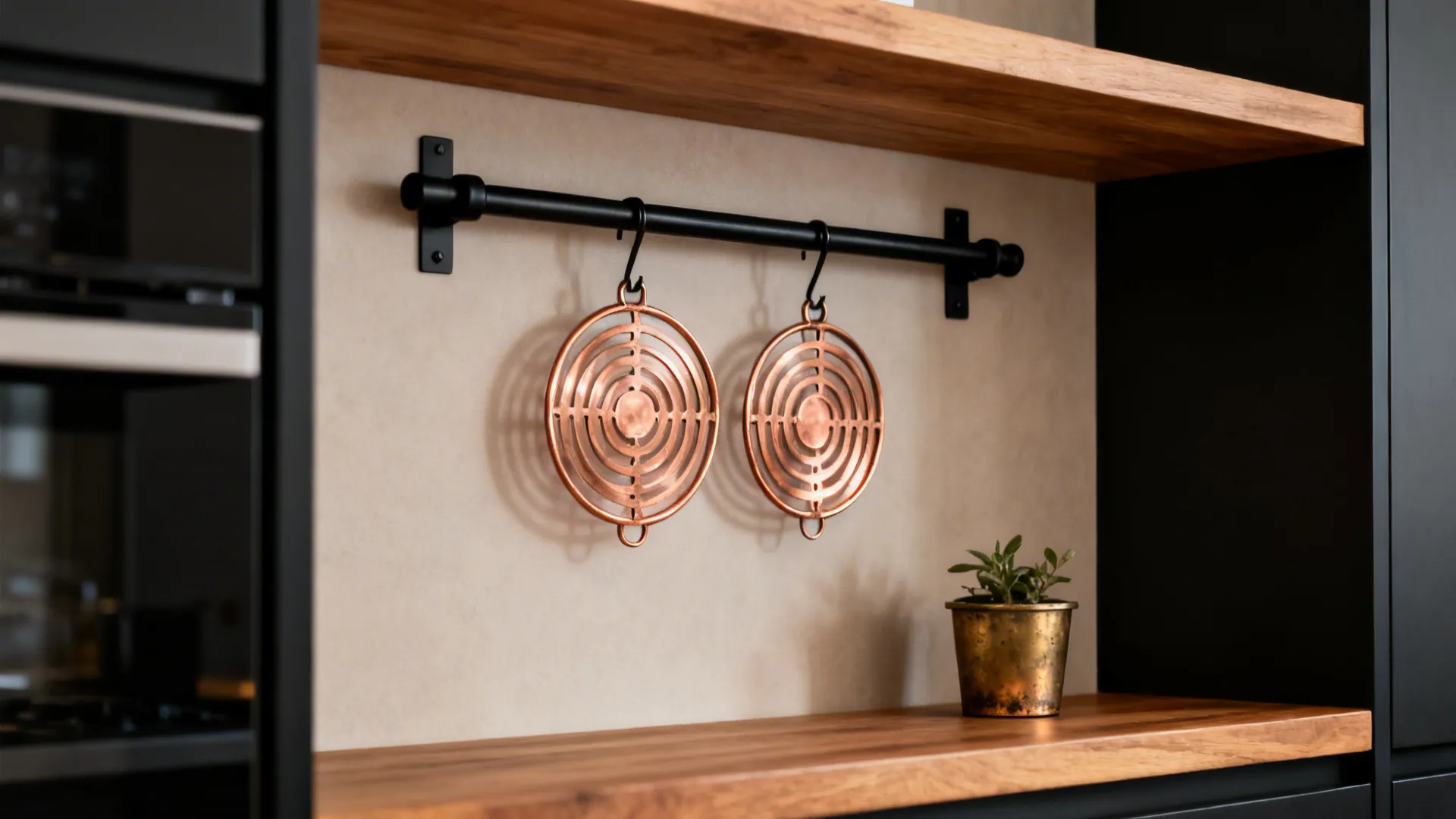 Mixed-Metal Moment: Copper with Blackened Steel