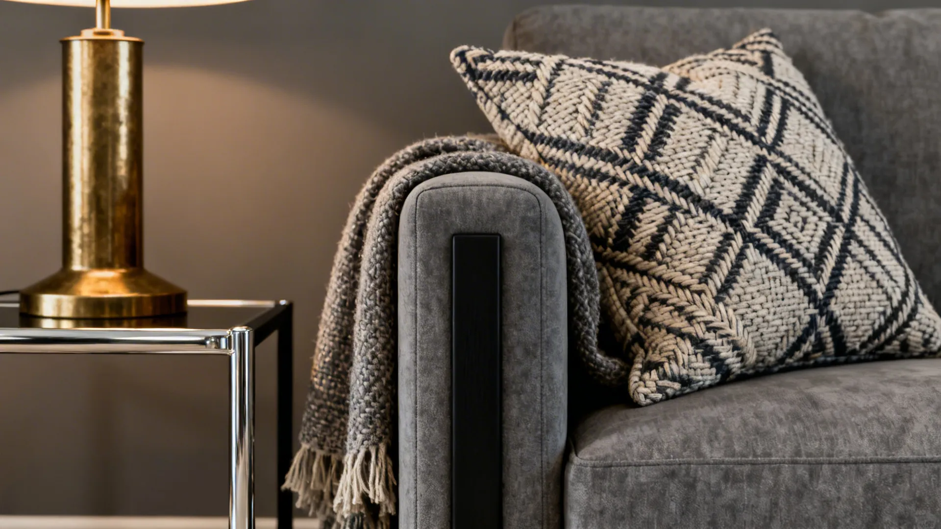 4. Mixed Metals and Eclectic Textiles