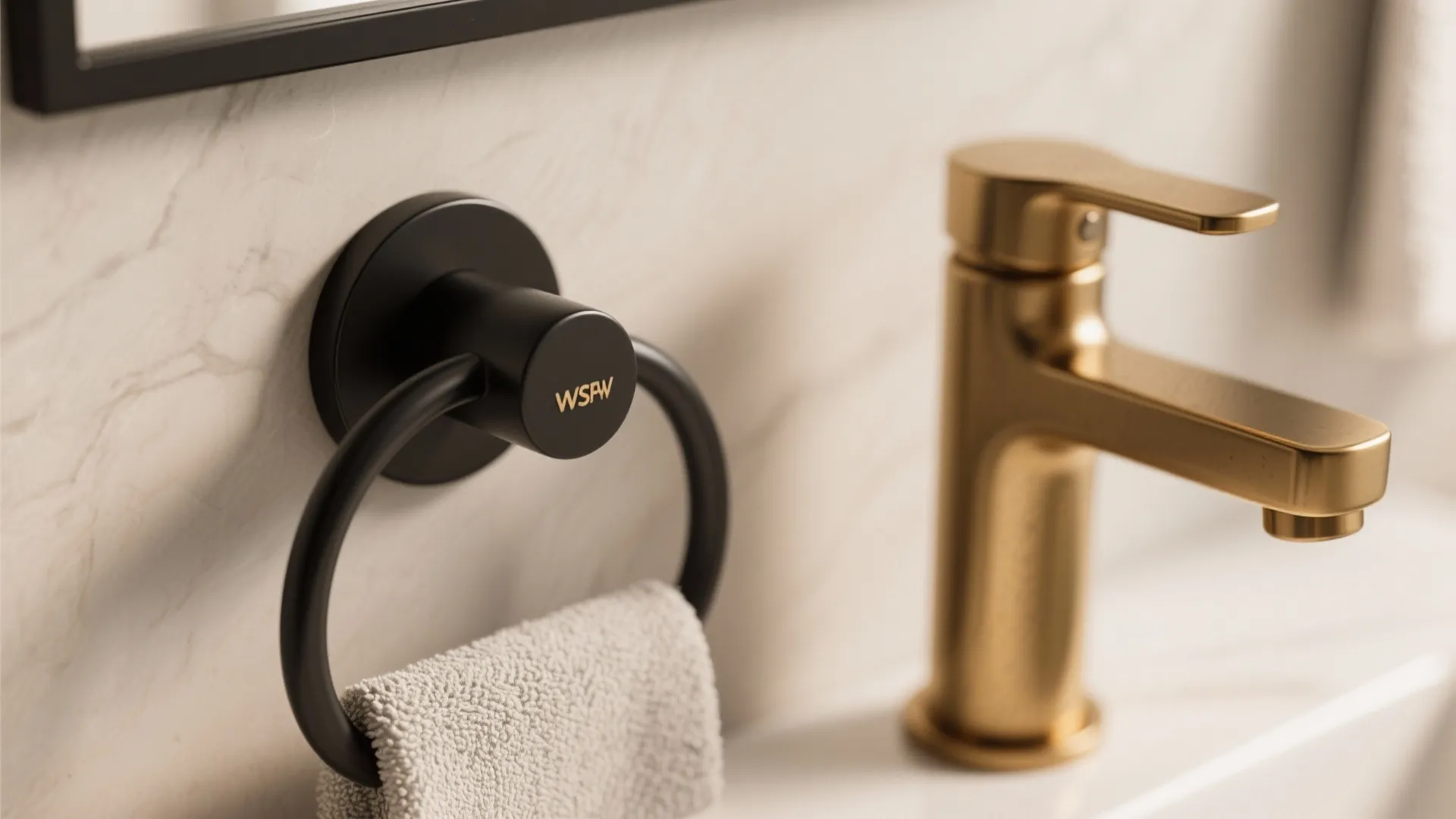 4. Mixed Metals with Black Accents