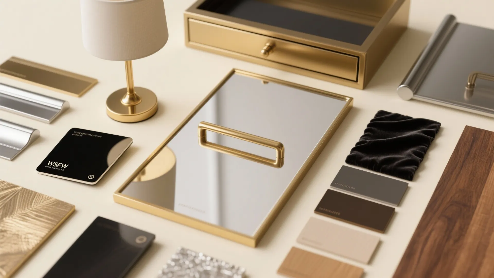 Luxurious mixed metals and trim