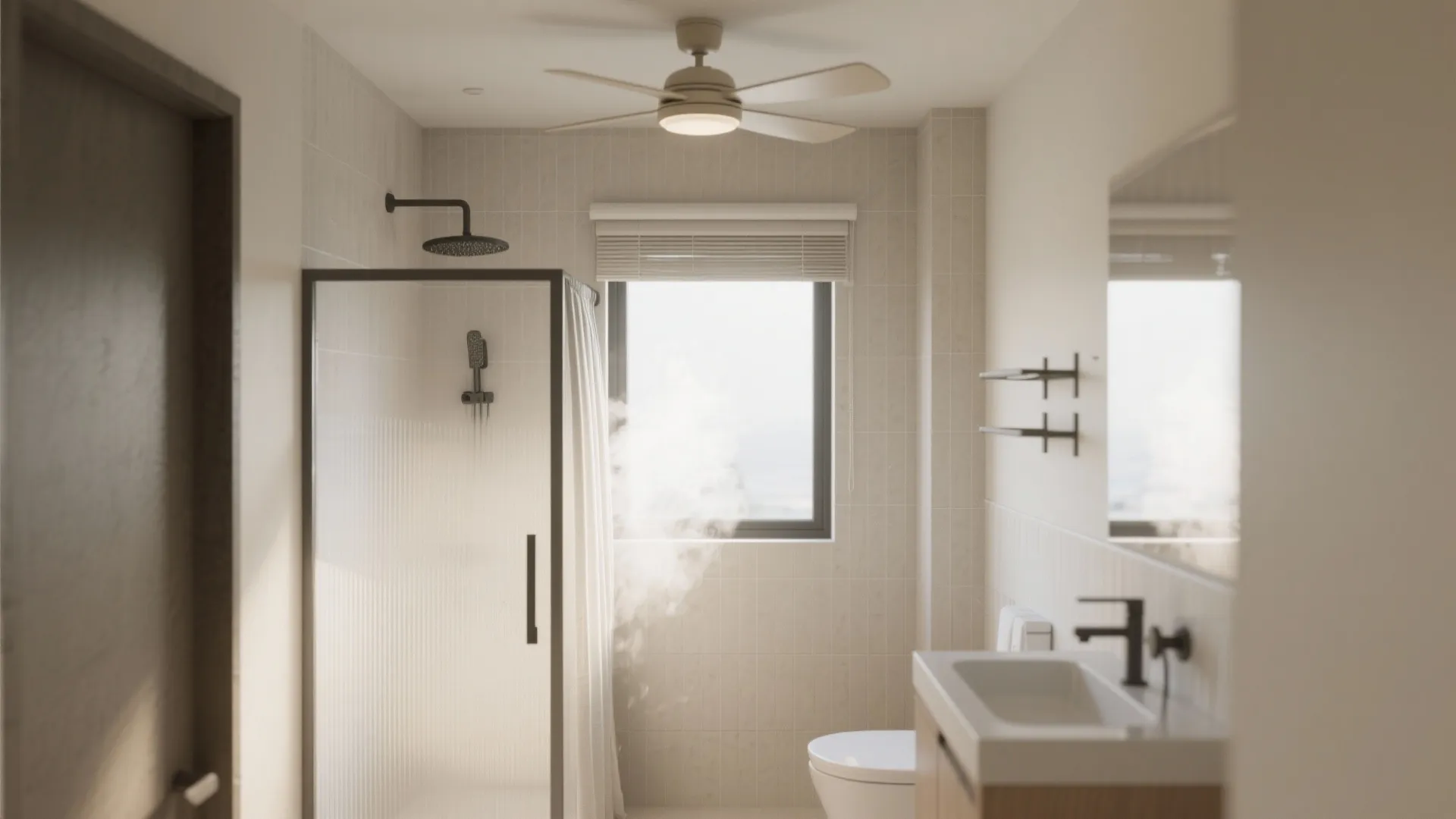 3) Window + Fan: Mixed-Mode Ventilation