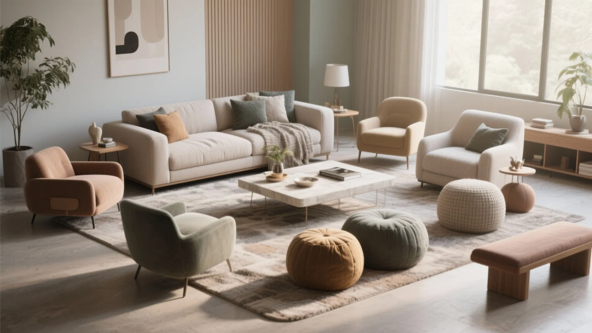 9. Mixed Seating Types