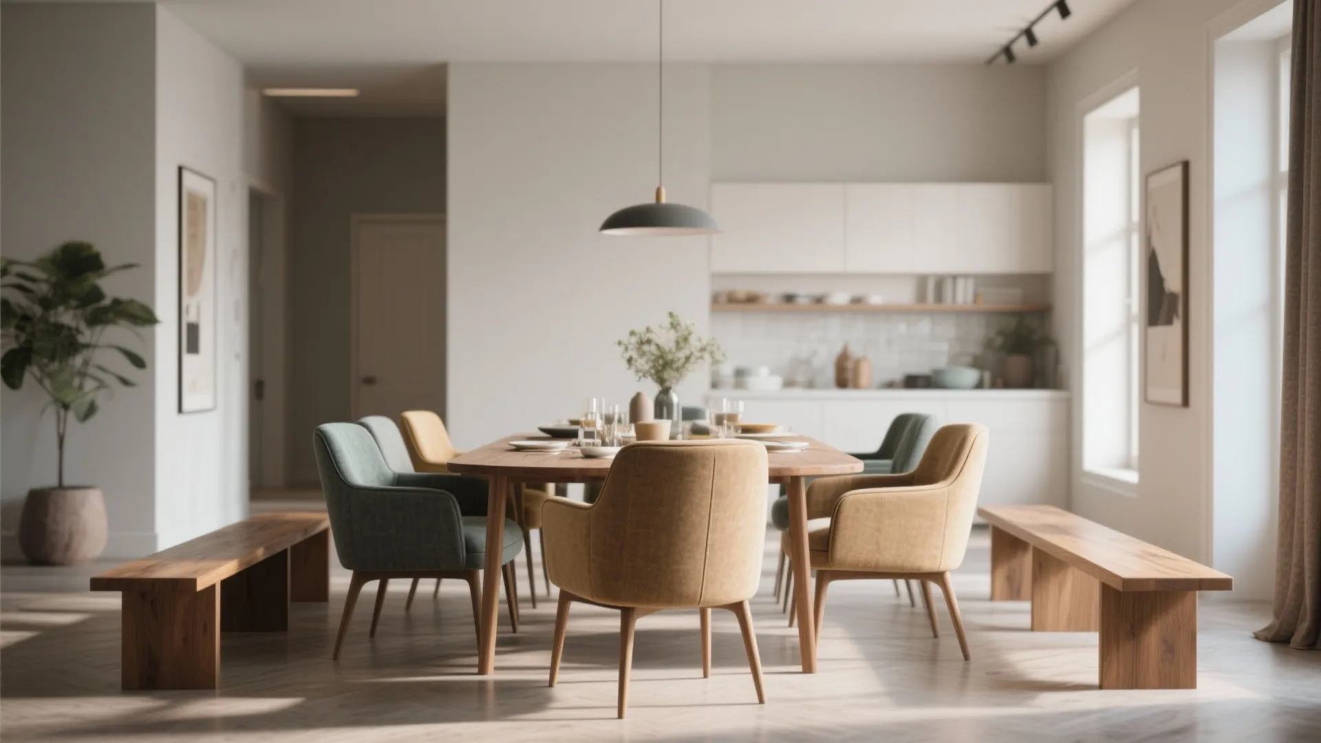 3. Mixed Seating Styles