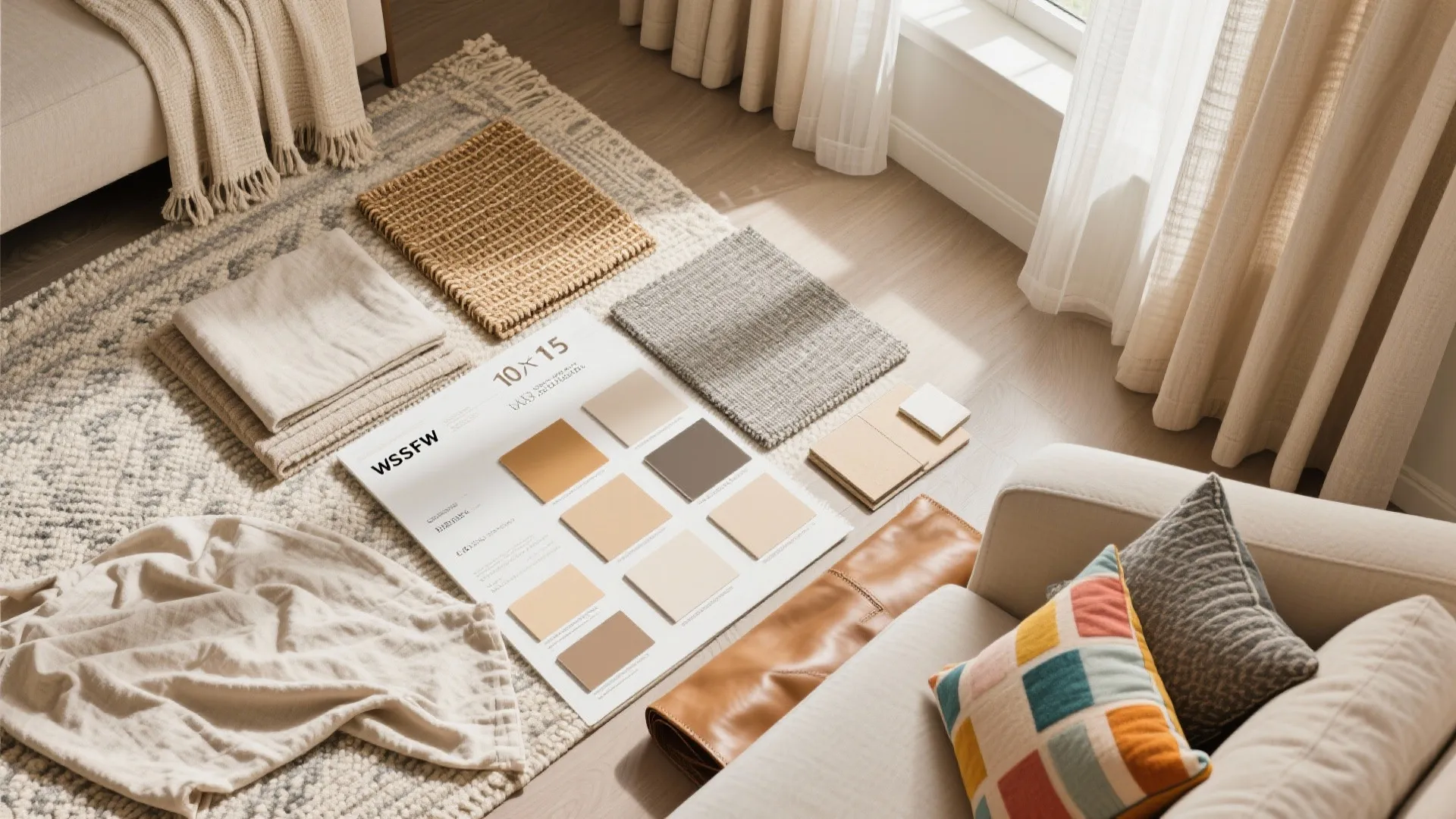 5. Mixed Textures & Neutral Colors
