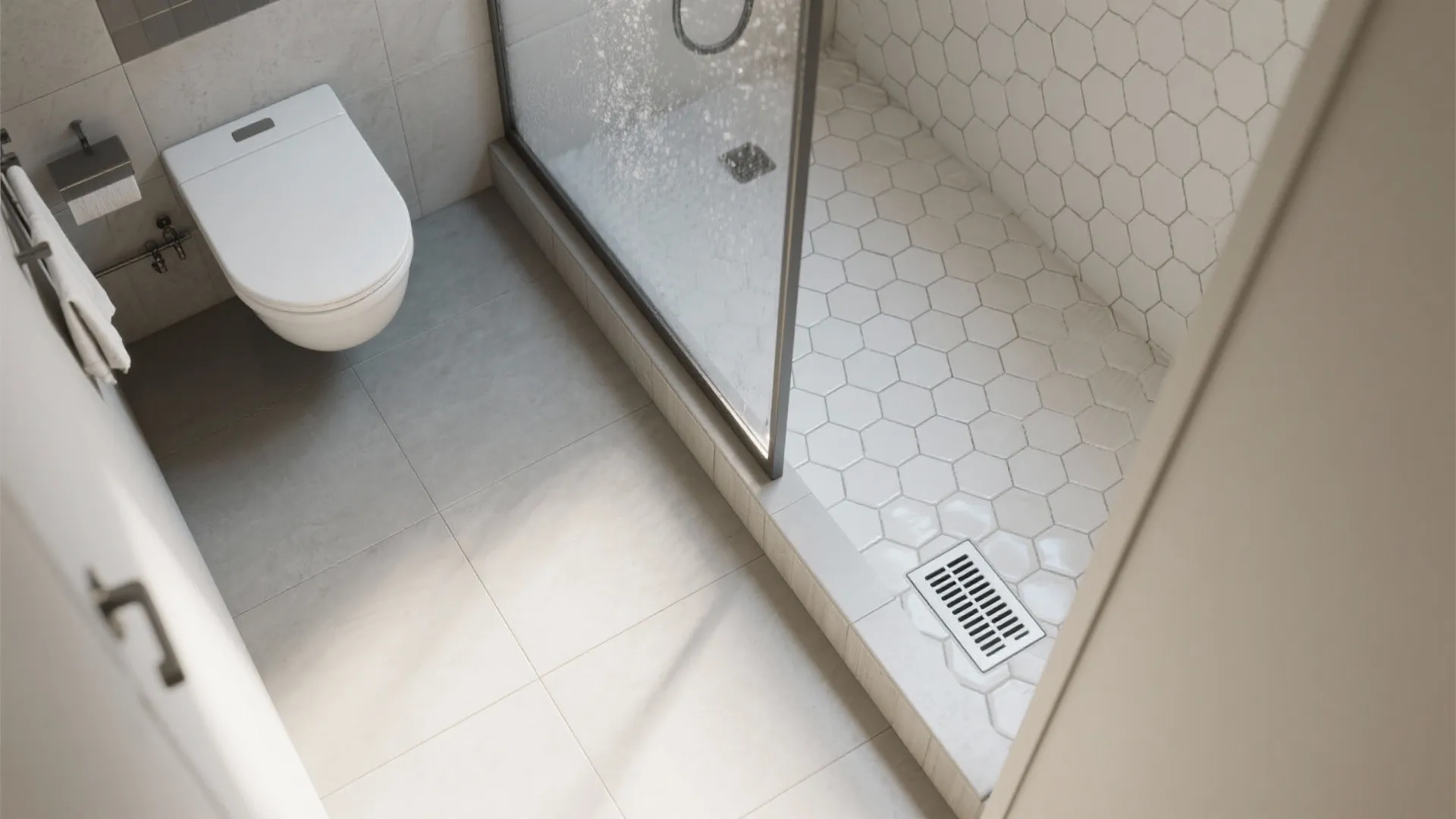 Mixed Tile Strategy: Large Format + Traction Zones